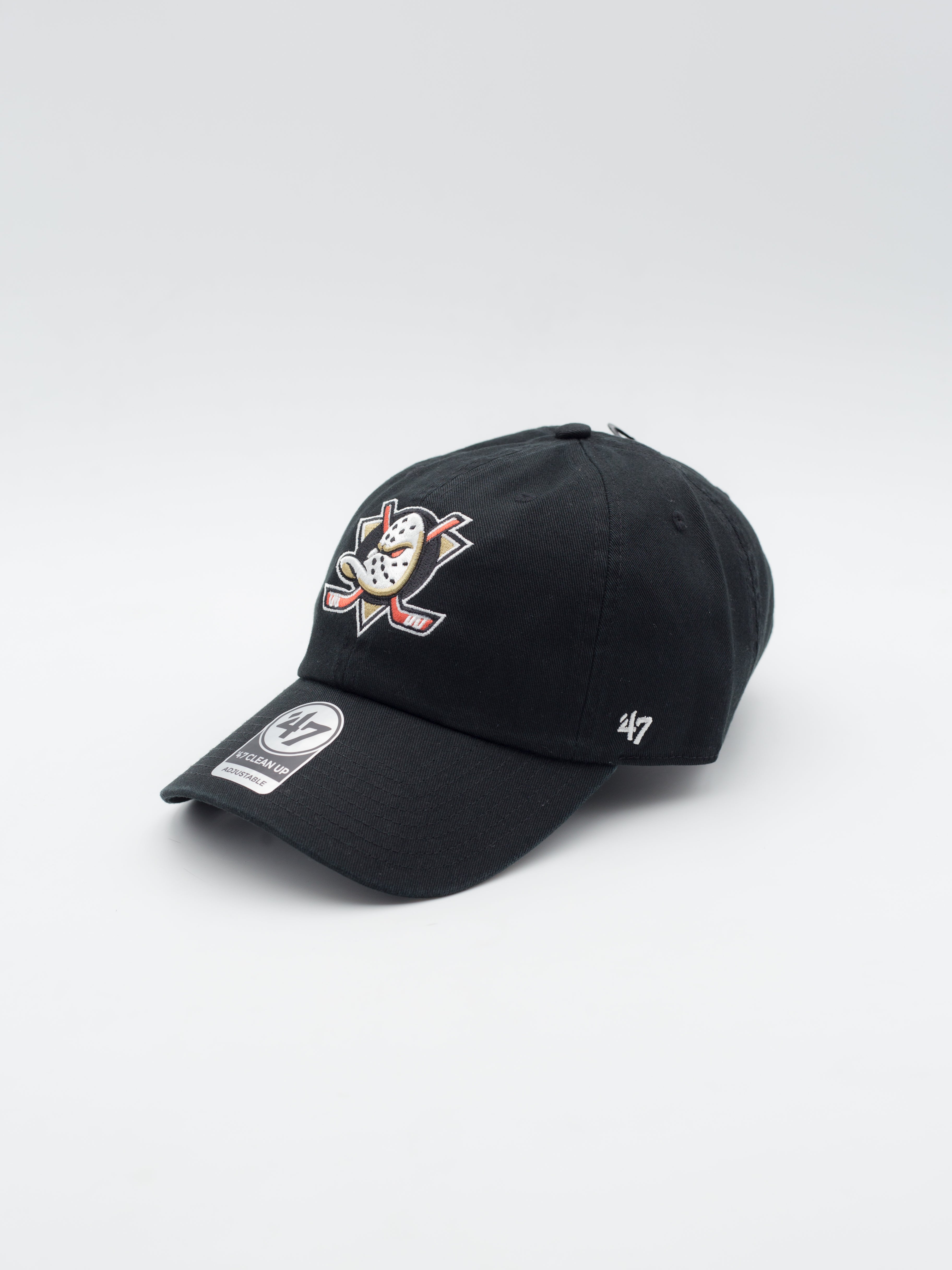 CLEAN UP Core Logo Anaheim Ducks Black