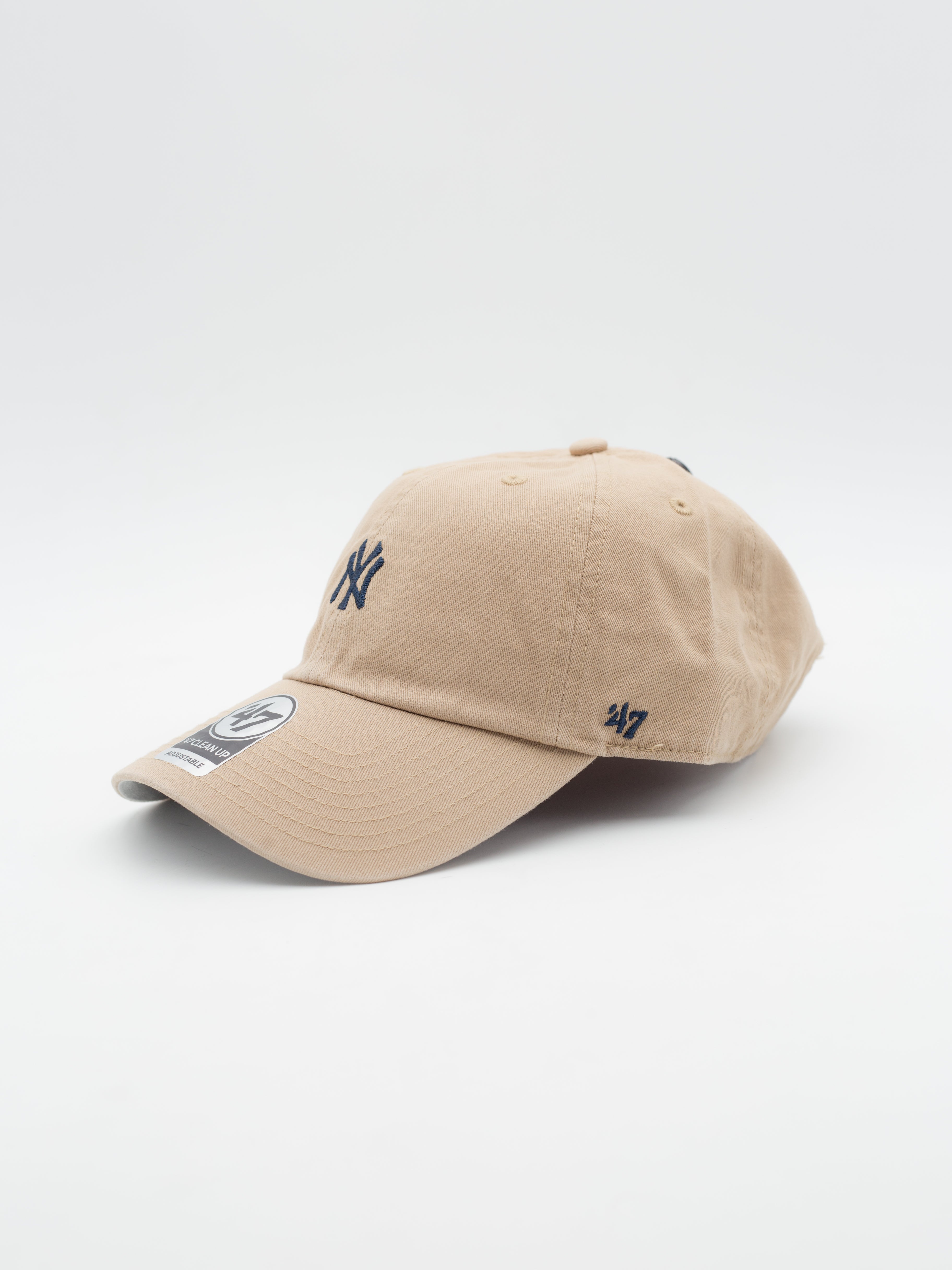 CLEAN UP New York Yankees Minilogo Khaki