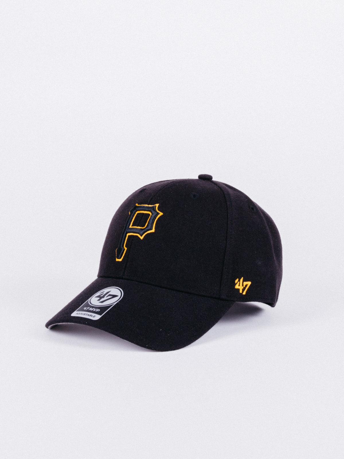 MVP Pittsburgh Pirates Adjustable Dad Hat Black