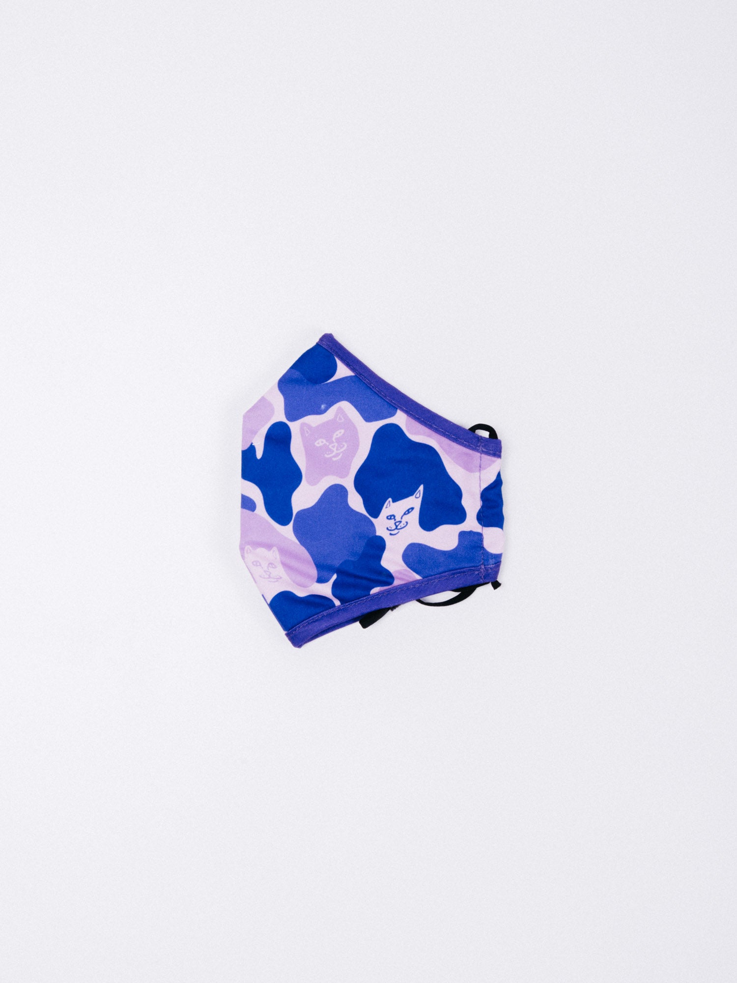 Purple Camo Face Mask