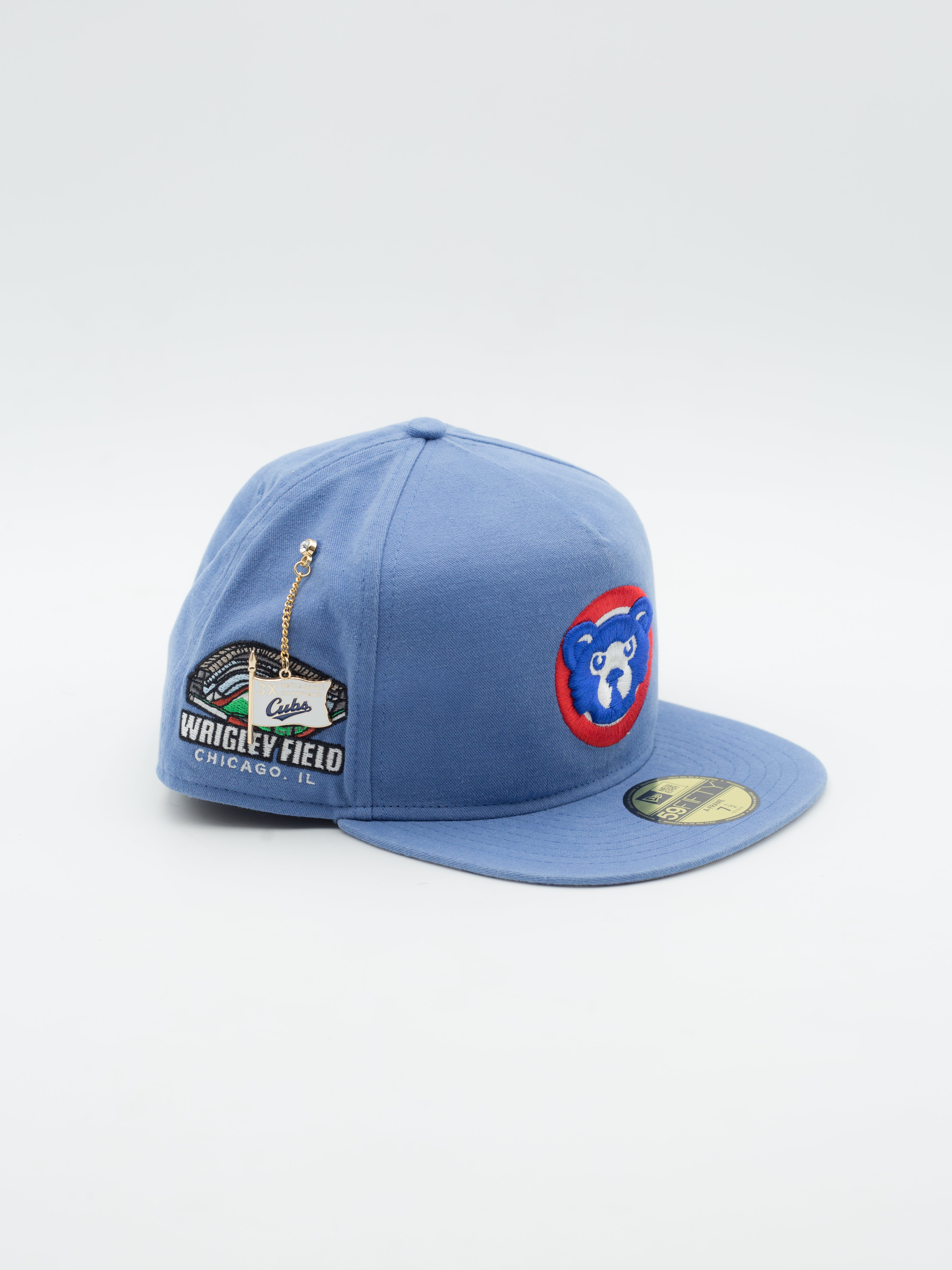 59FIFTY Championship Side Flag Chicago Cubs Blue