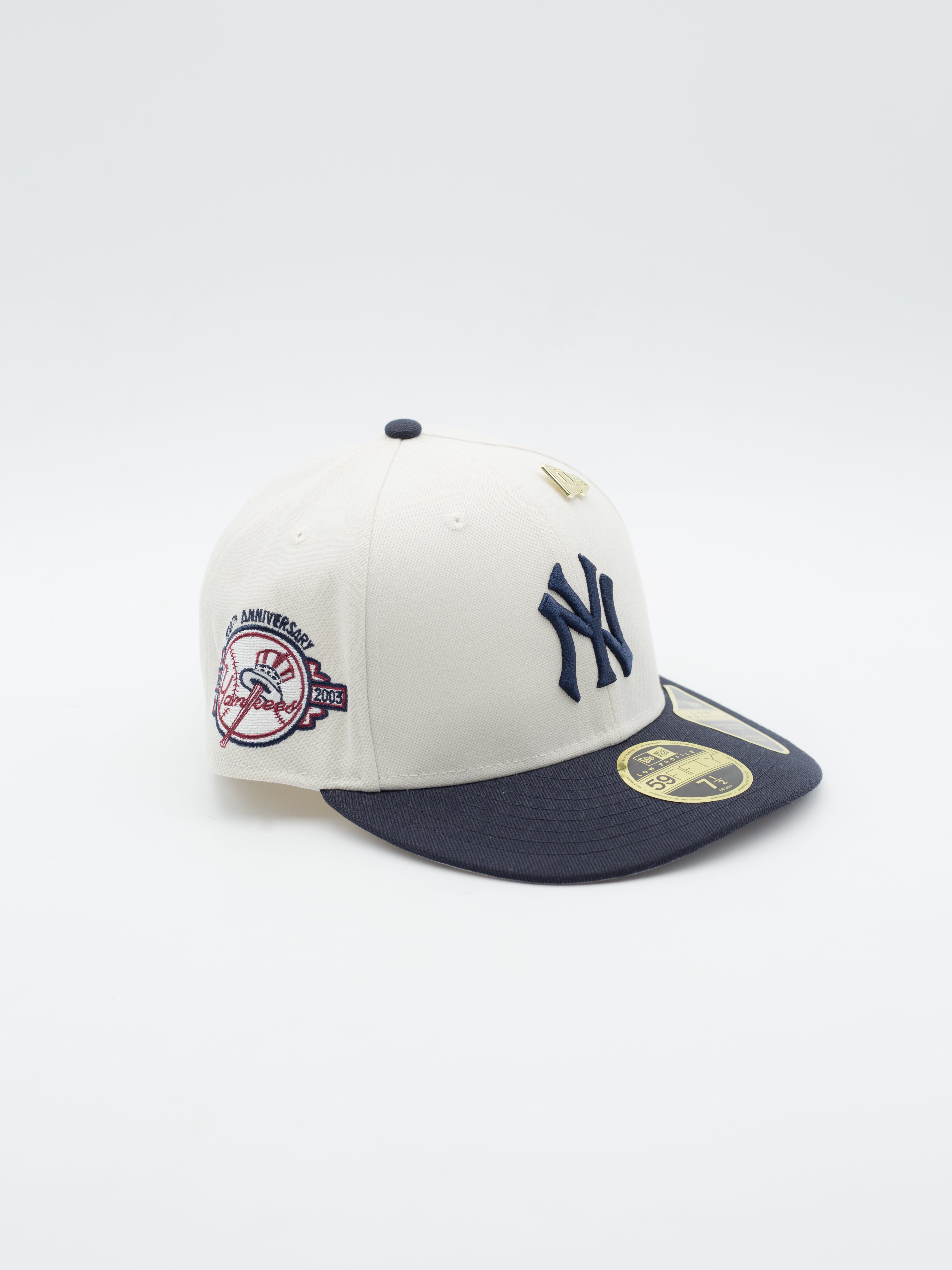 59FIFTY Low Profile Pin New York Yankees White/Navy