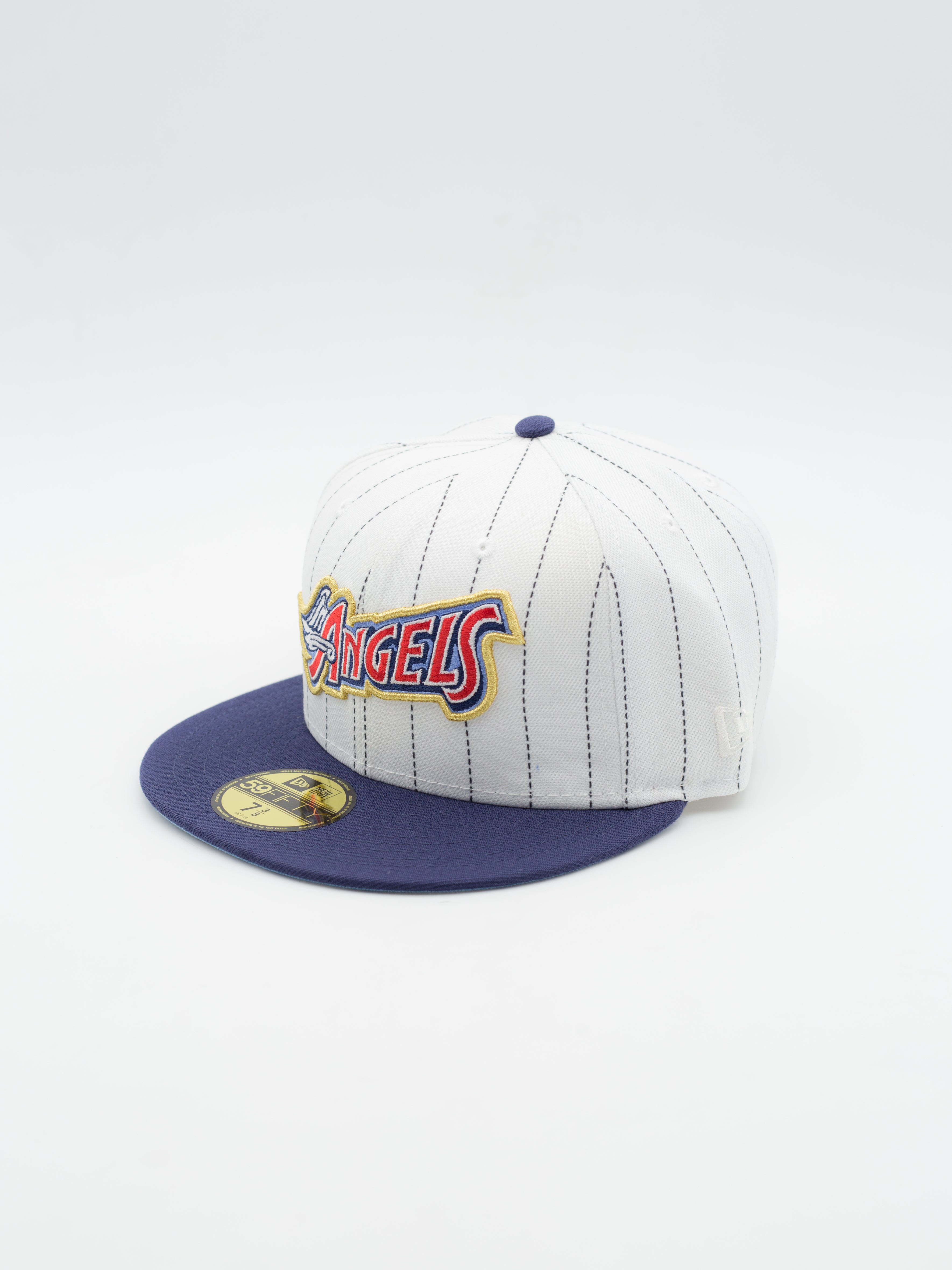 59FIFTY Pinstripe Anaheim Angels White/Blue