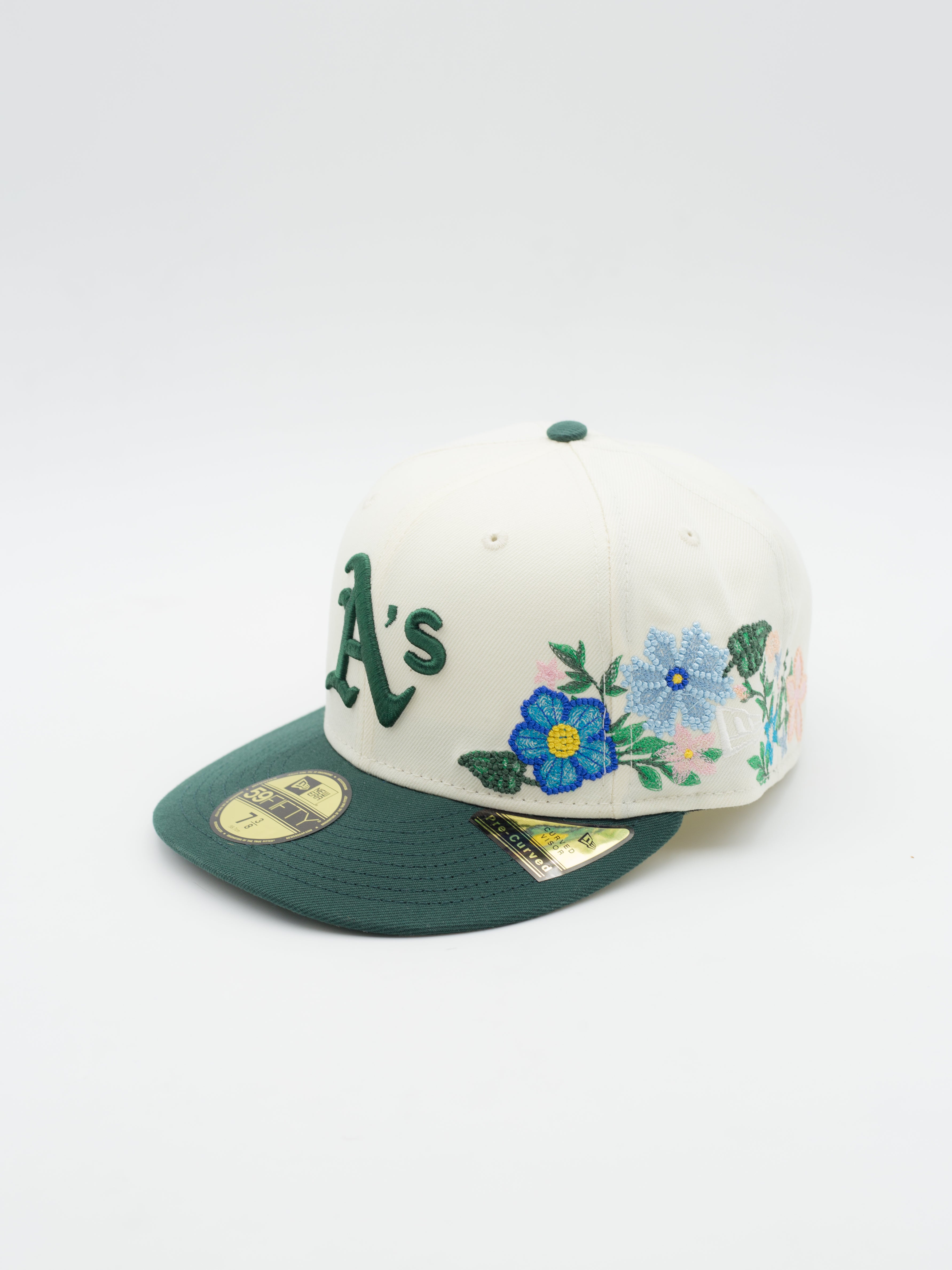 59FIFTY Tonal Florals Oakland Athletics