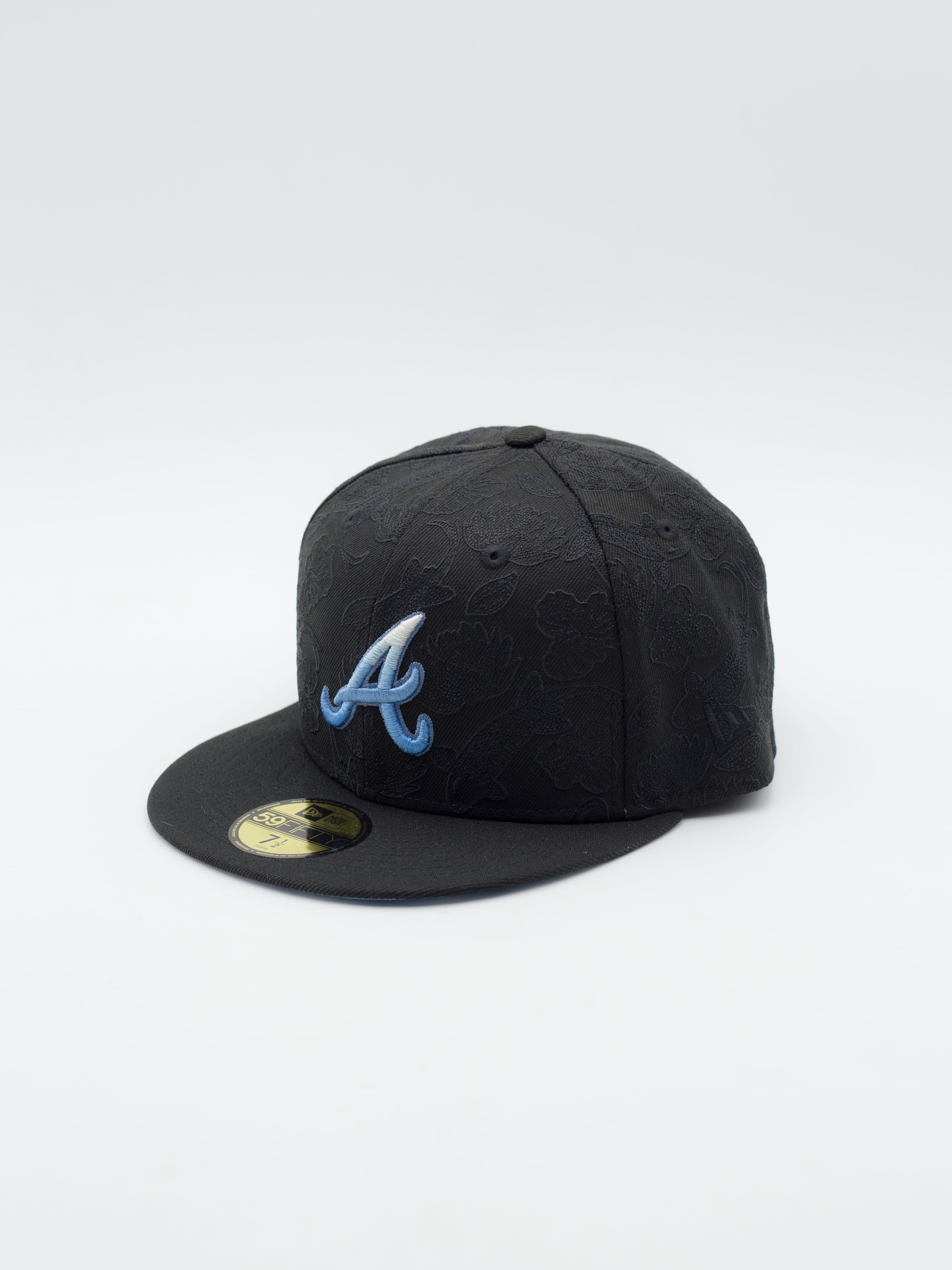 59FIFTY Tonal Koi Atlanta Braves Black
