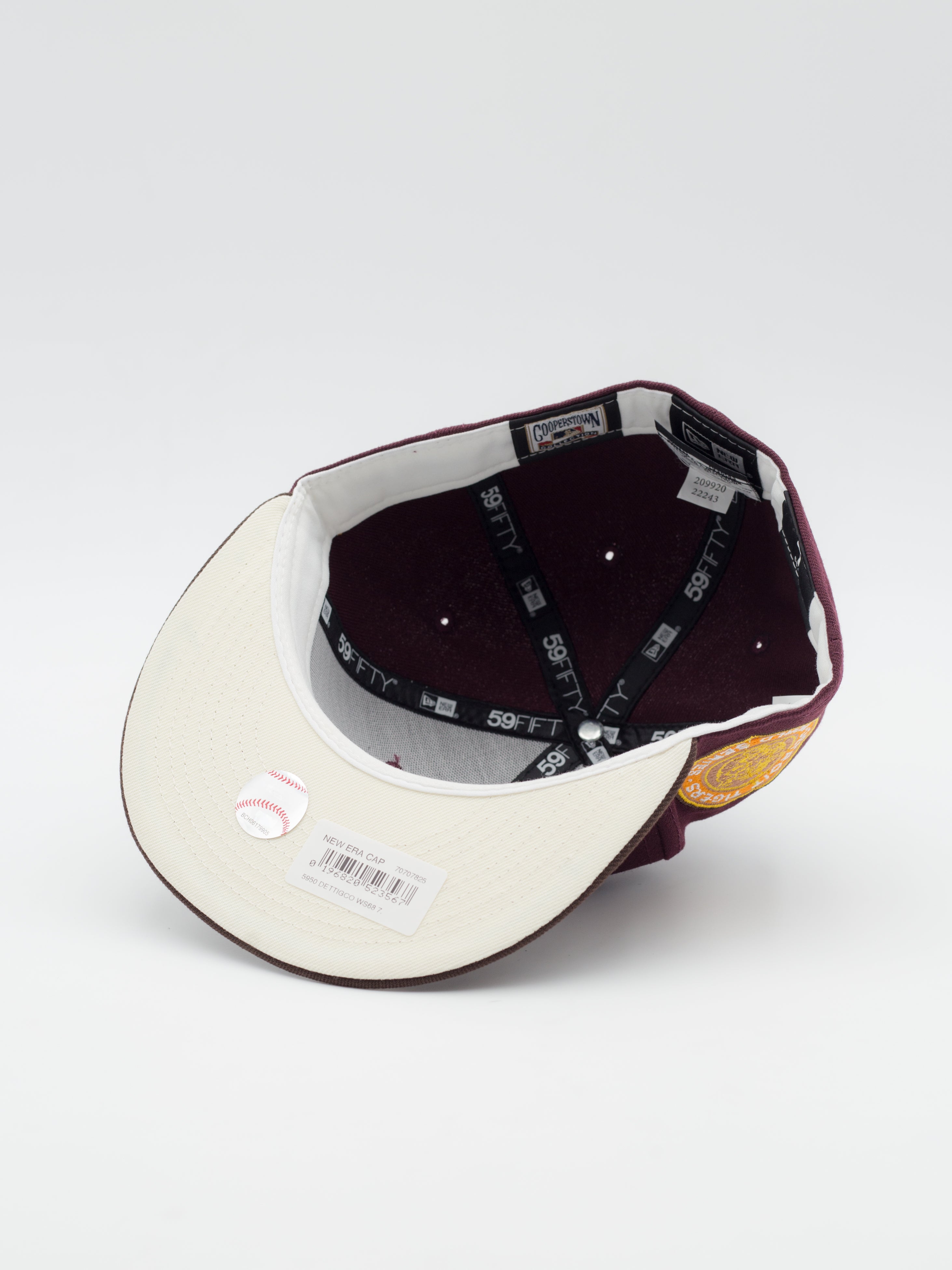 59Fifty World Series 1968 Detroit Tigers Burgundy 4 59Fifty World Series 1968 Detroit Tigers Burgundy