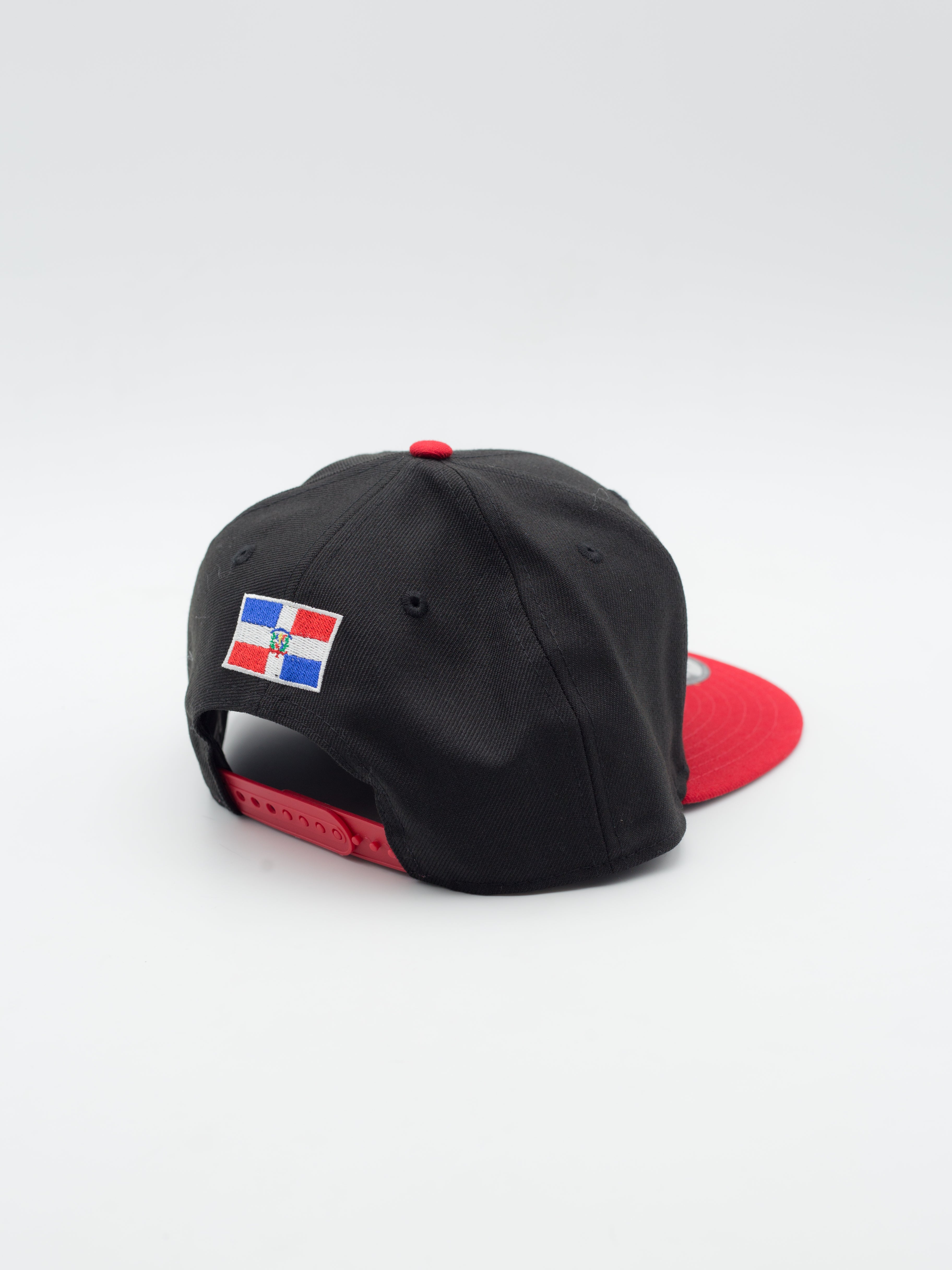 9FIFTY Dominican Republic Black/Scarlet 3 9FIFTY Dominican Republic Black/Scarlet