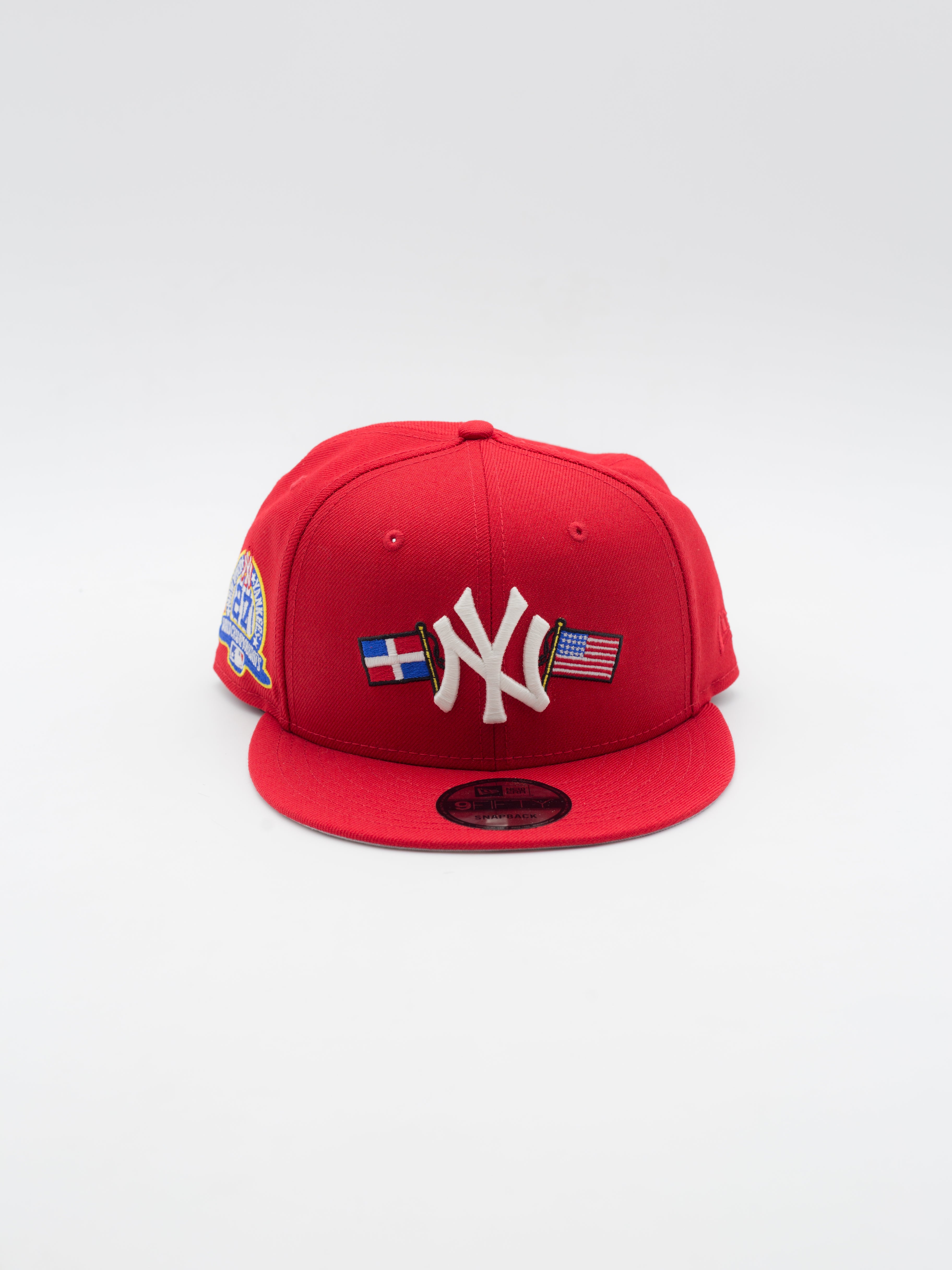 9FIFTY New York Yankees Dominican Republic Flag Red 3 9FIFTY New York Yankees Dominican Republic Flag Red