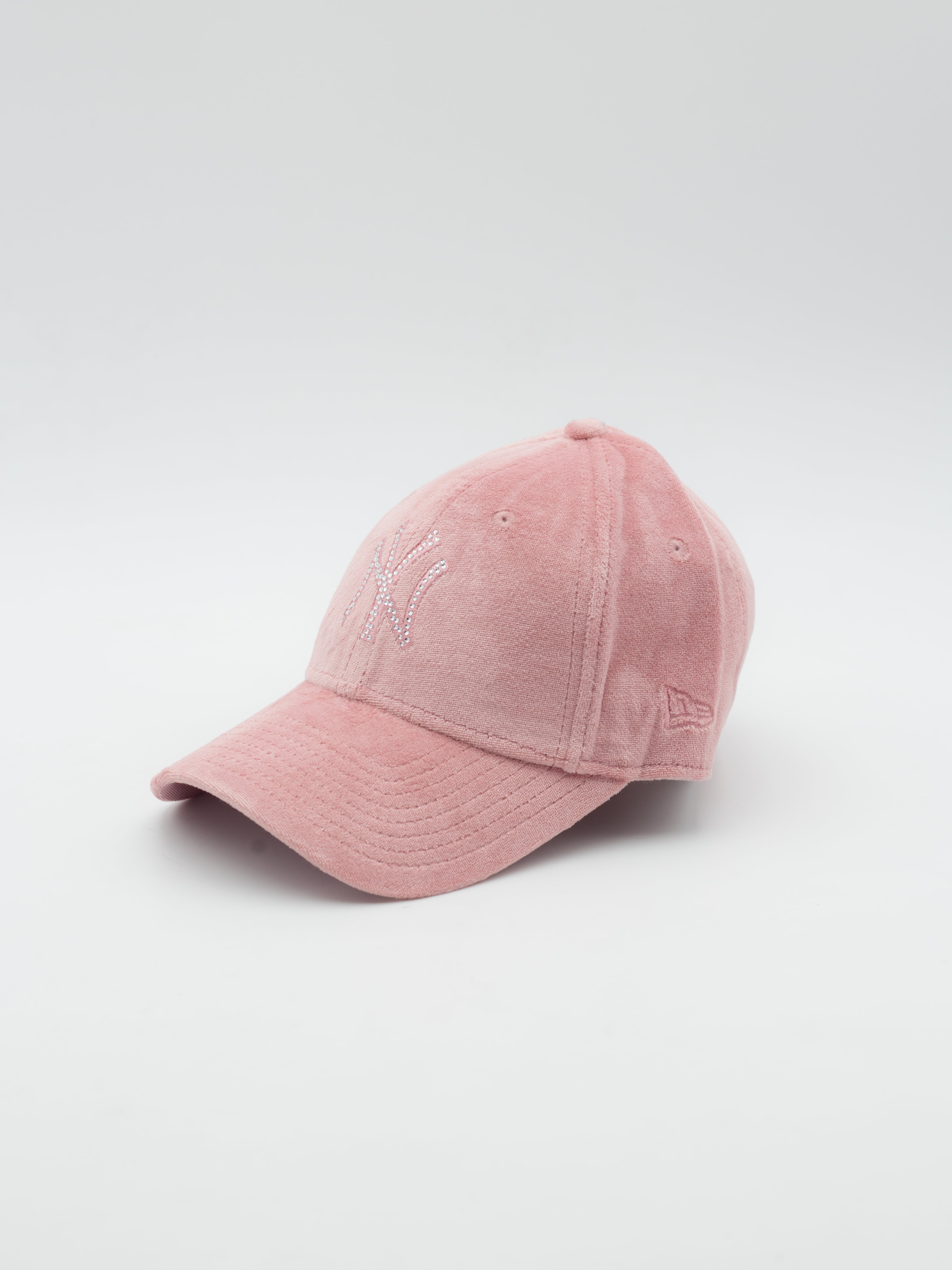 9FORTY Velour Diamante New York Yankees Pink Women