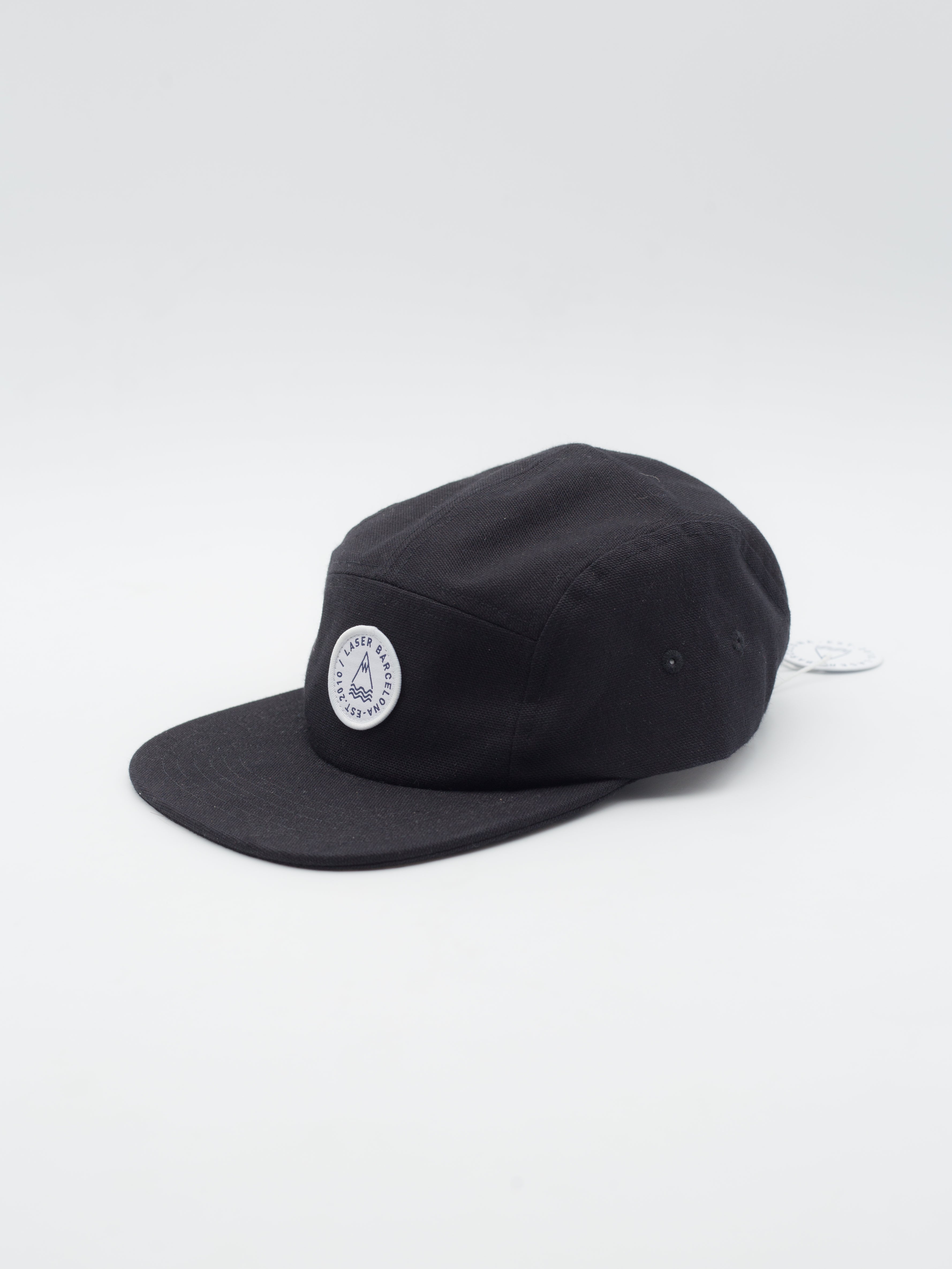 Barceloneta 5 Panel Hat Black
