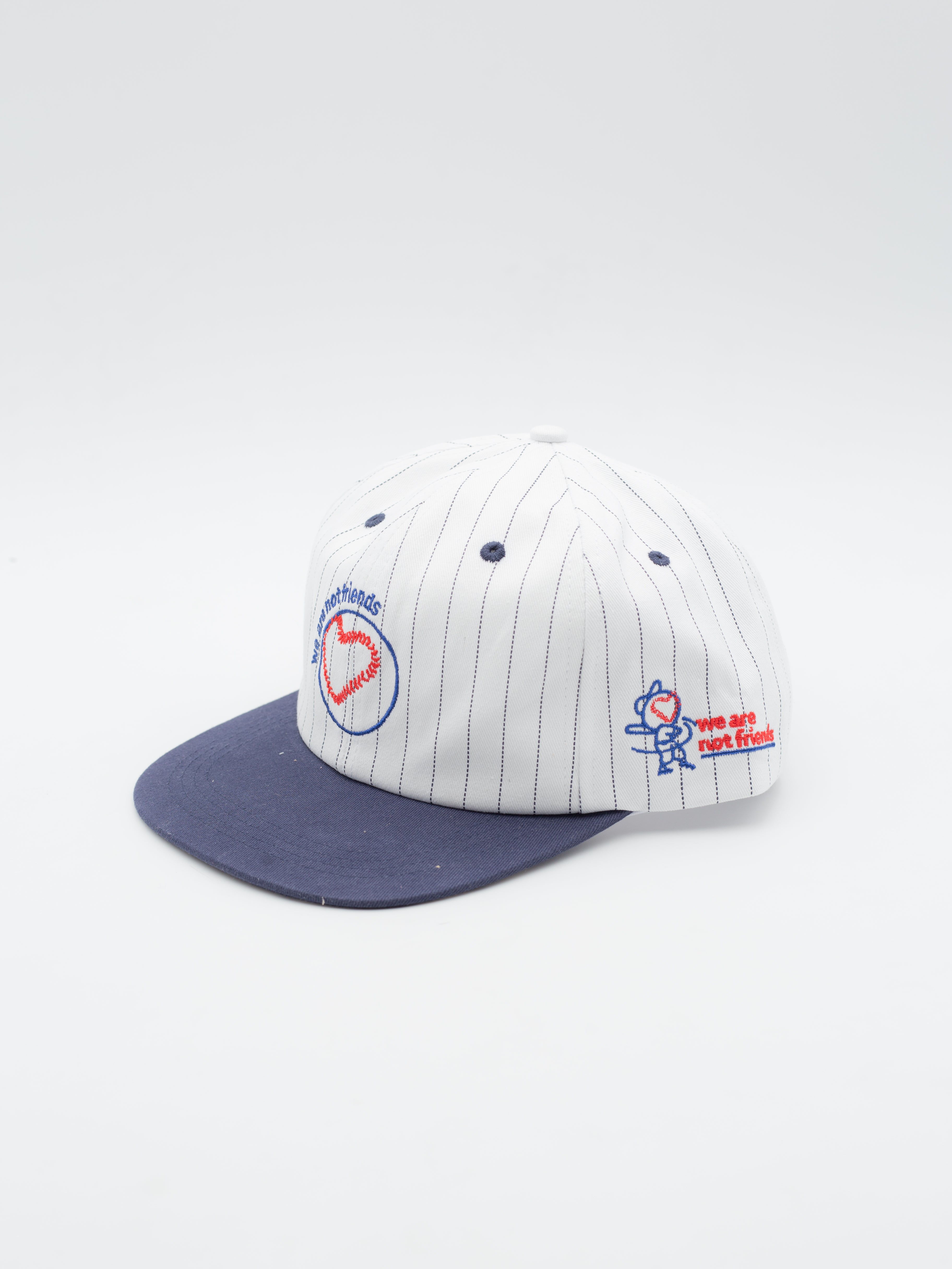 Baseball Hat White/Blue