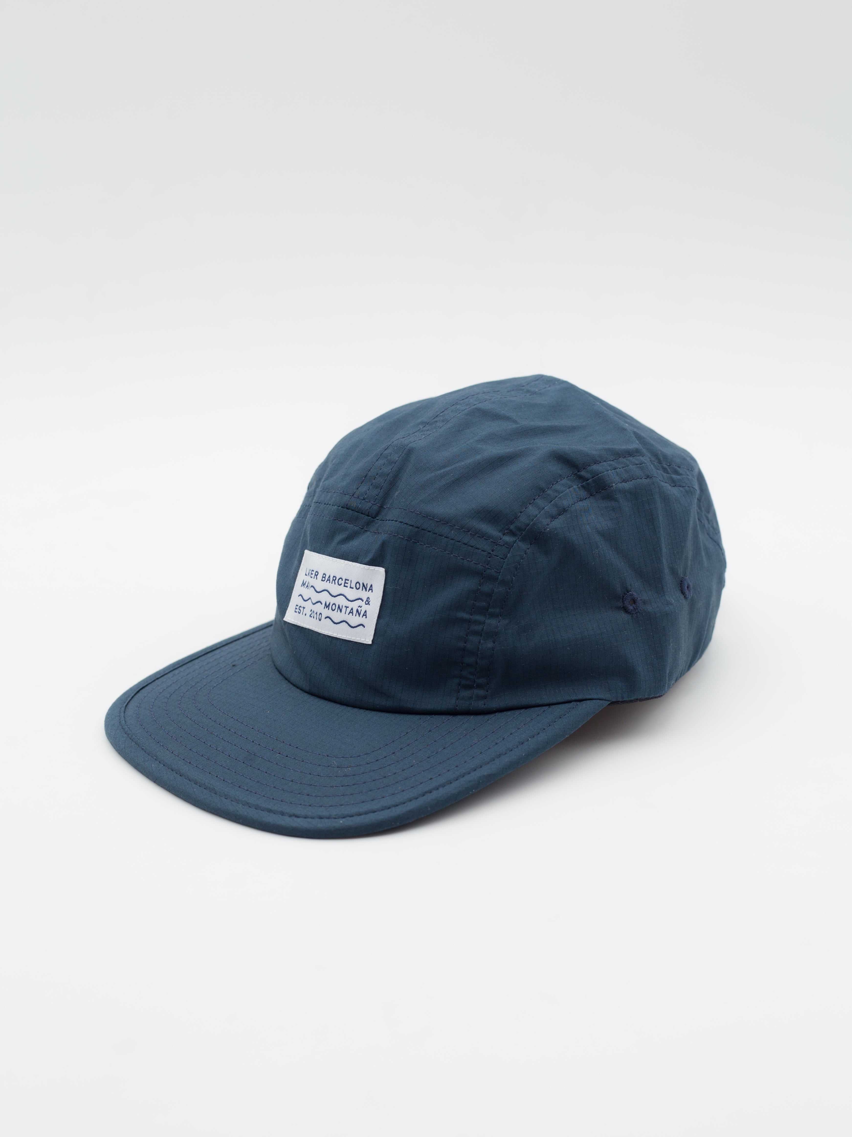 Borne Ripstop Packable 5 Panel Navy