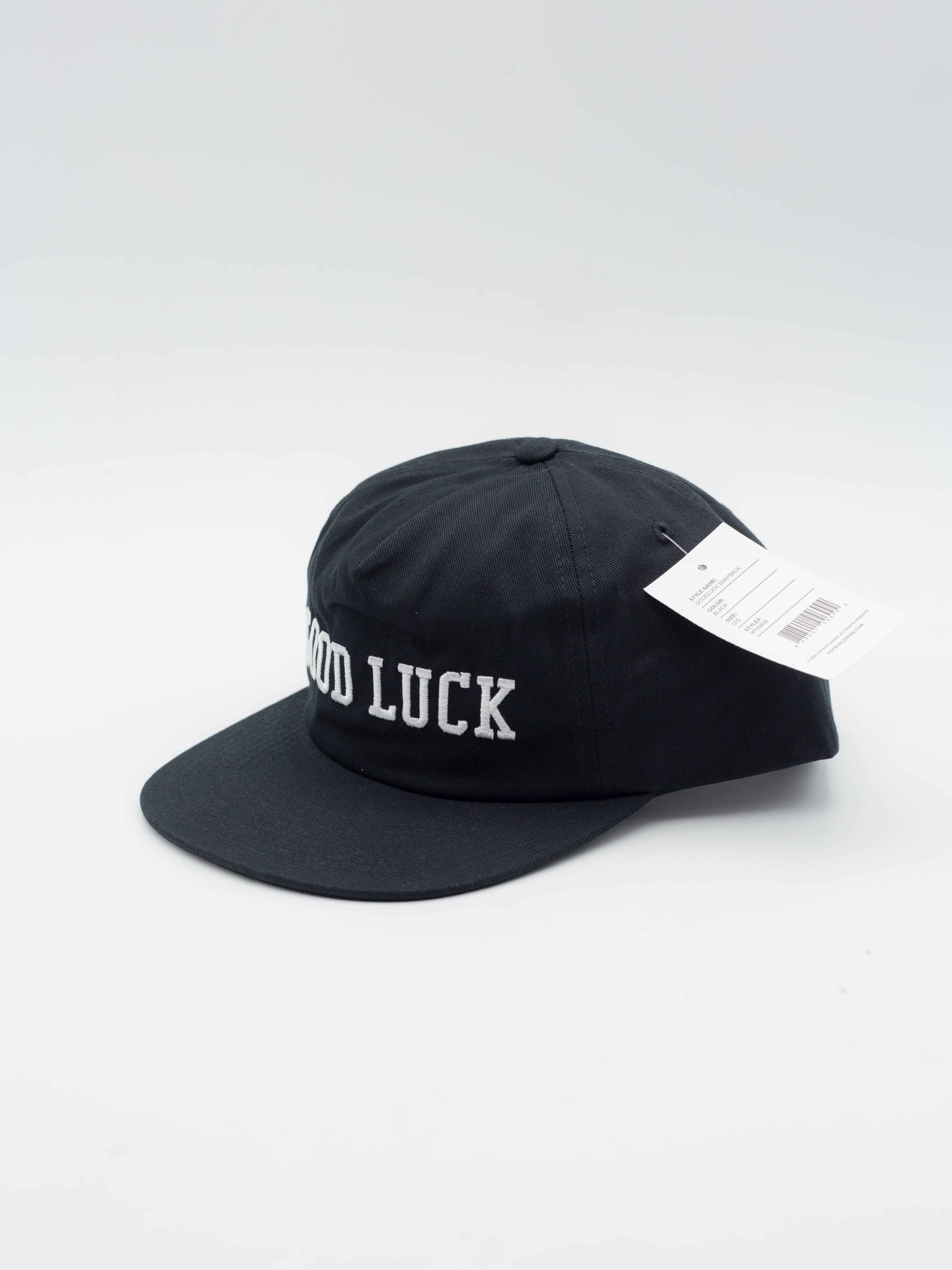 Good Luck Snapback Black