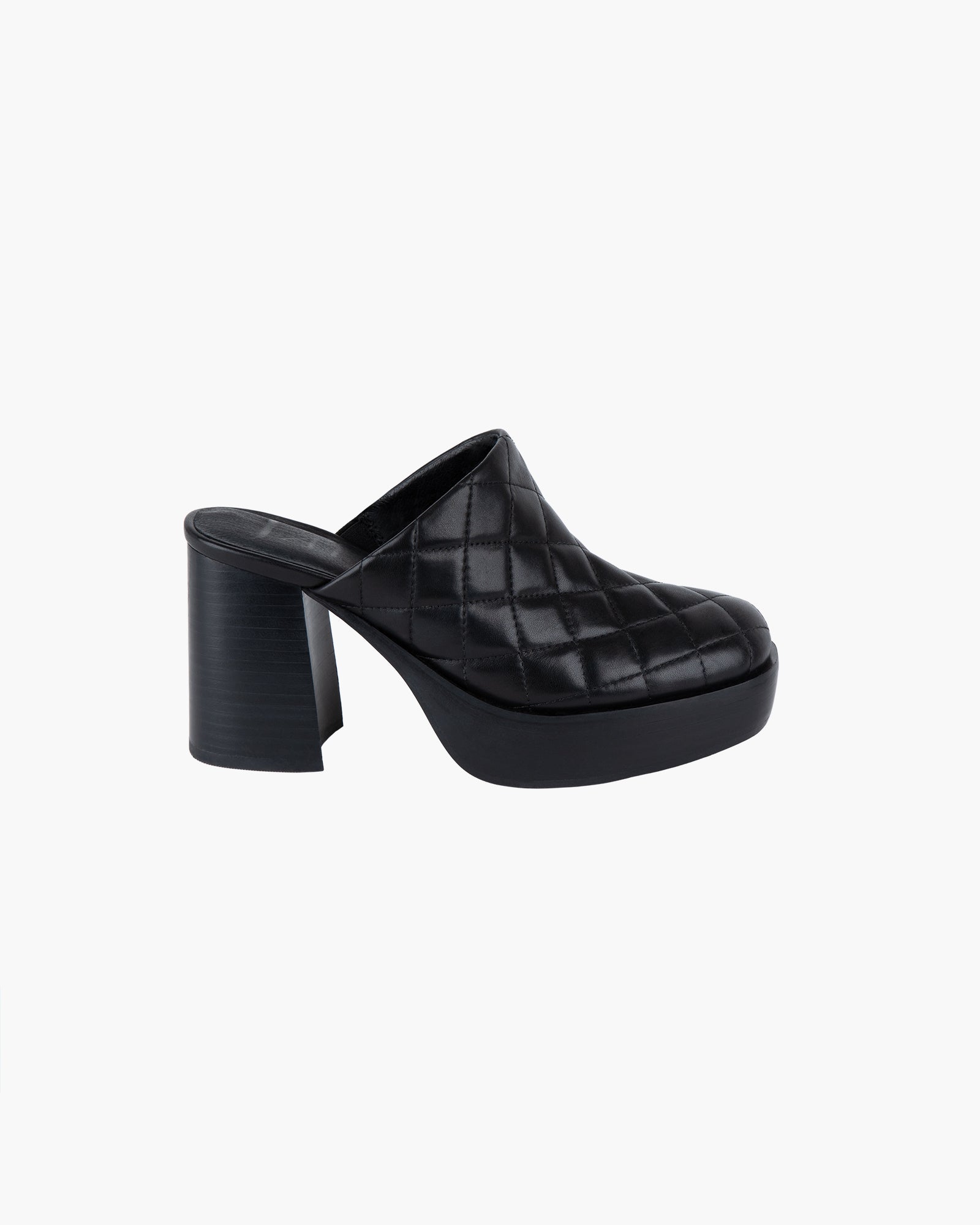 Genevieve Clog Quilted-Shoes 5 Genevieve Clog Quilted-Shoes