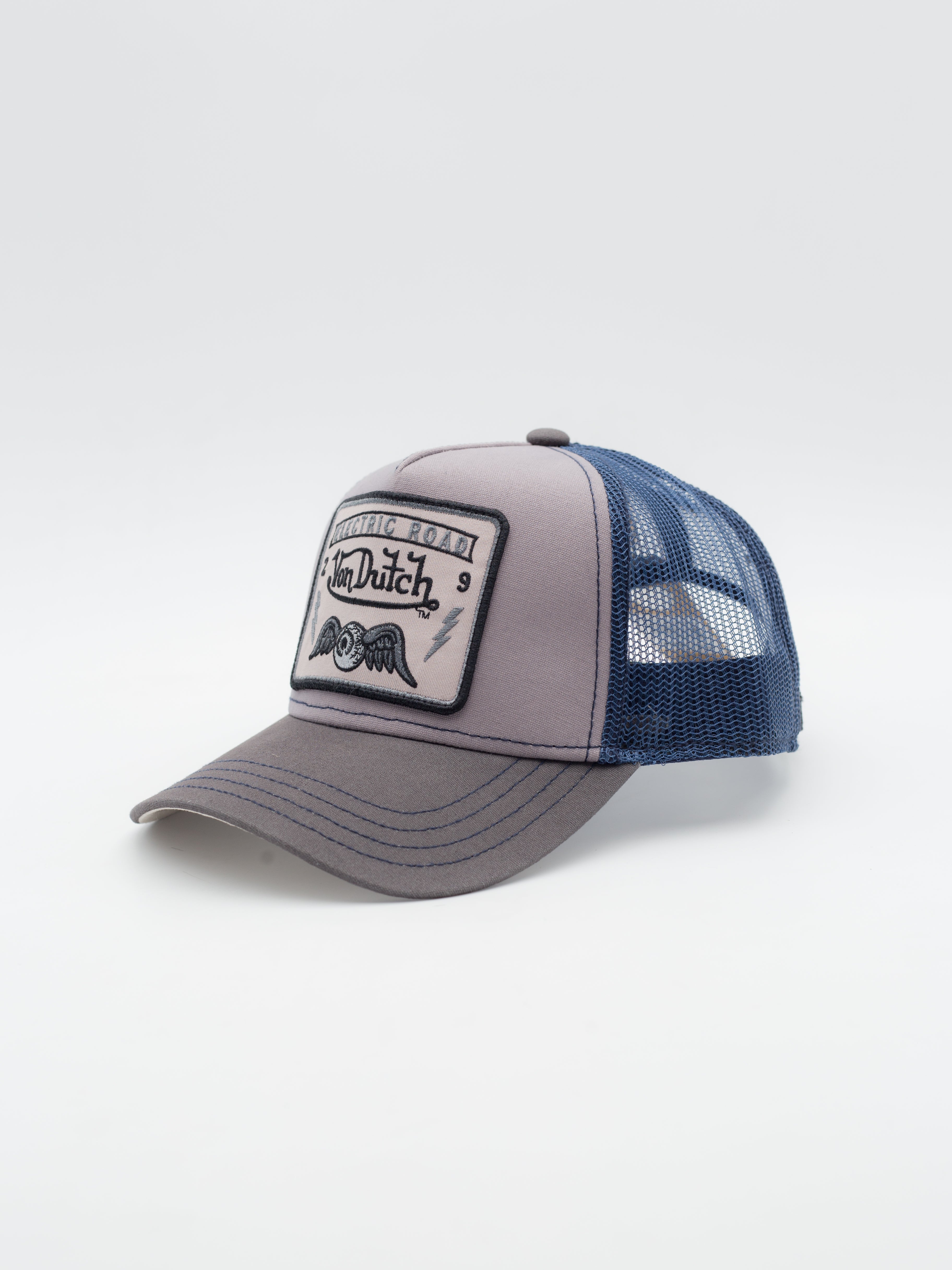 Square3b Trucker Grey/blue