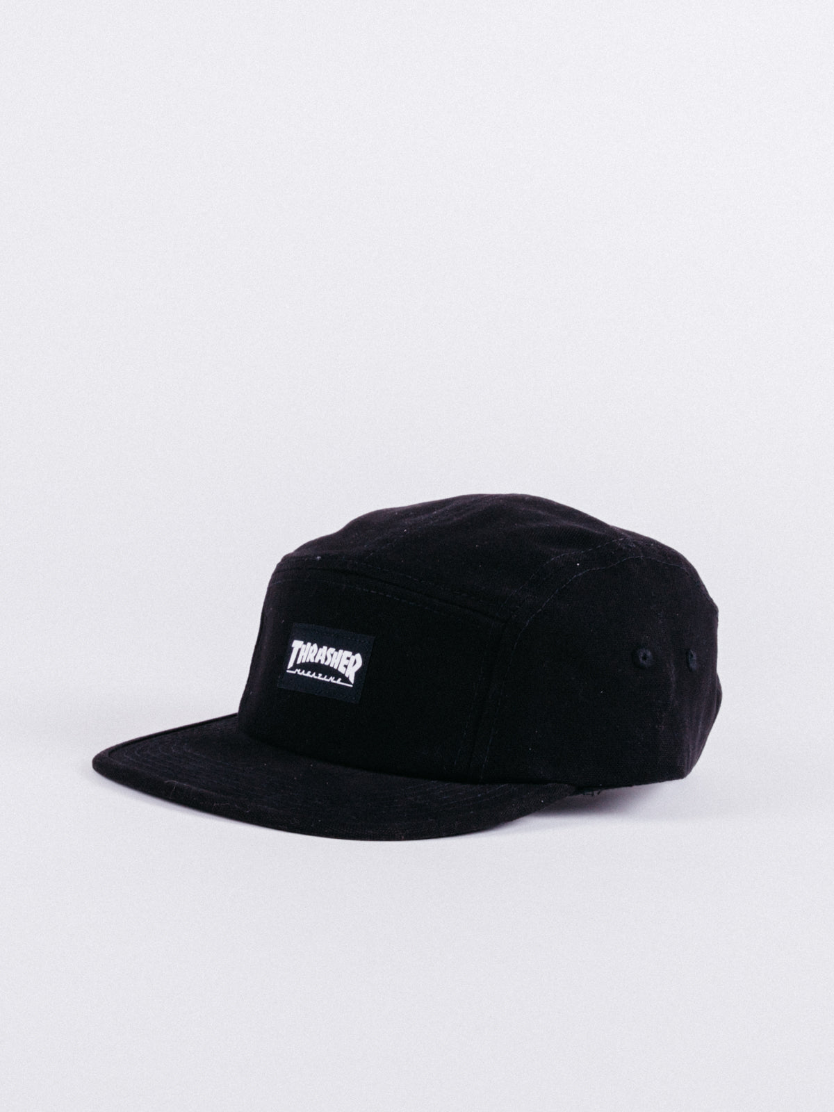 Thrasher Small Flame 5 Panel Black
