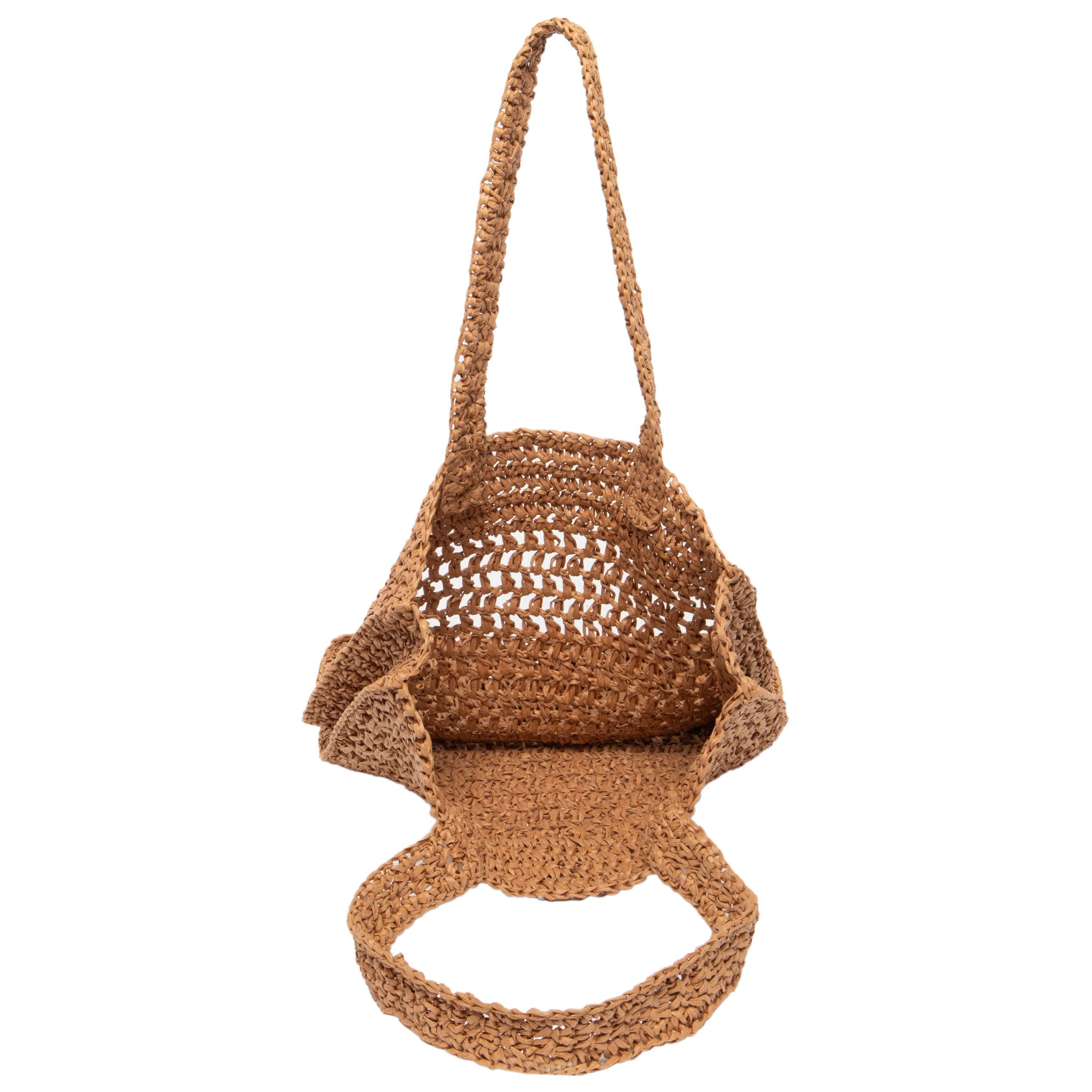 Ana - Open Crochet Tote 3 Ana - Open Crochet Tote