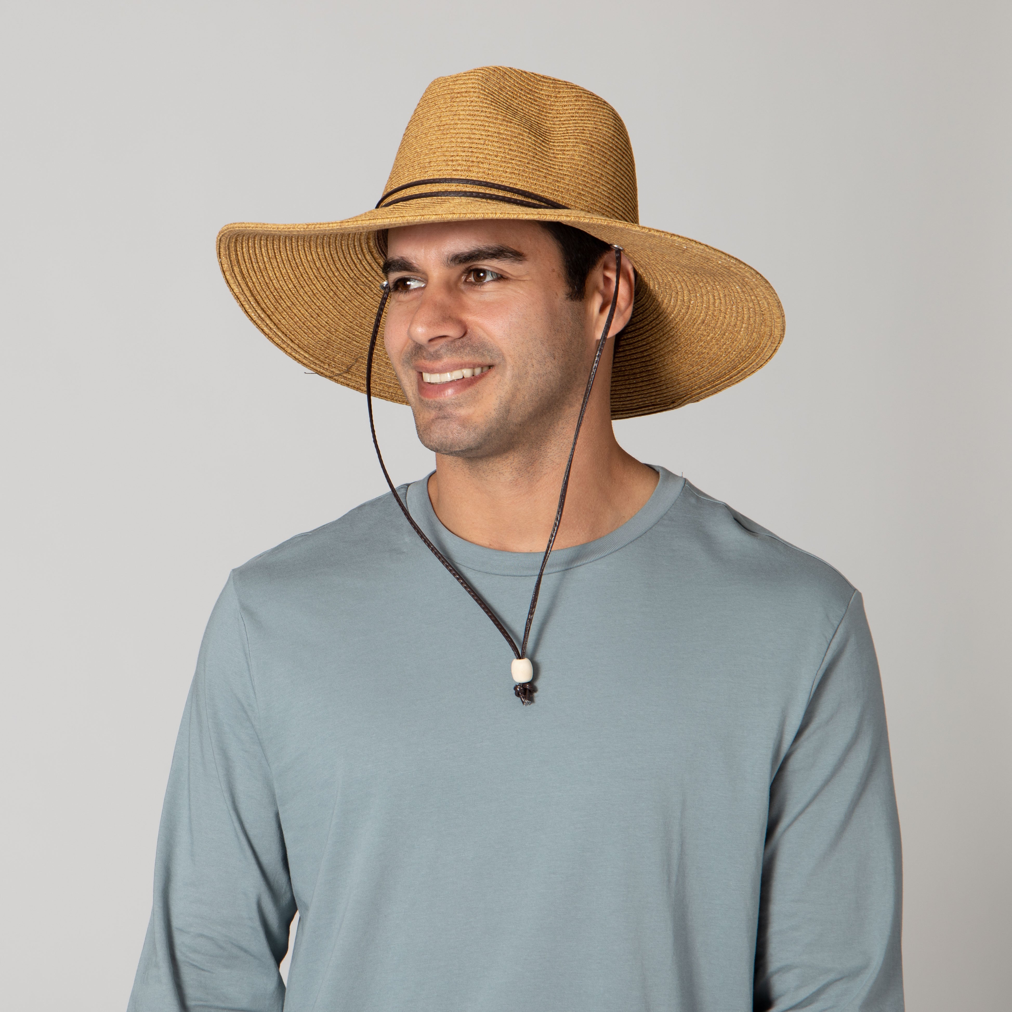 El Campo 4" Brim Sun Hat - UPF50 Sun Protection with Chin Cord - San Diego Hat Co. 6 El Campo 4" Brim Sun Hat - UPF50 Sun Protection with Chin Cord - San Diego Hat Co.