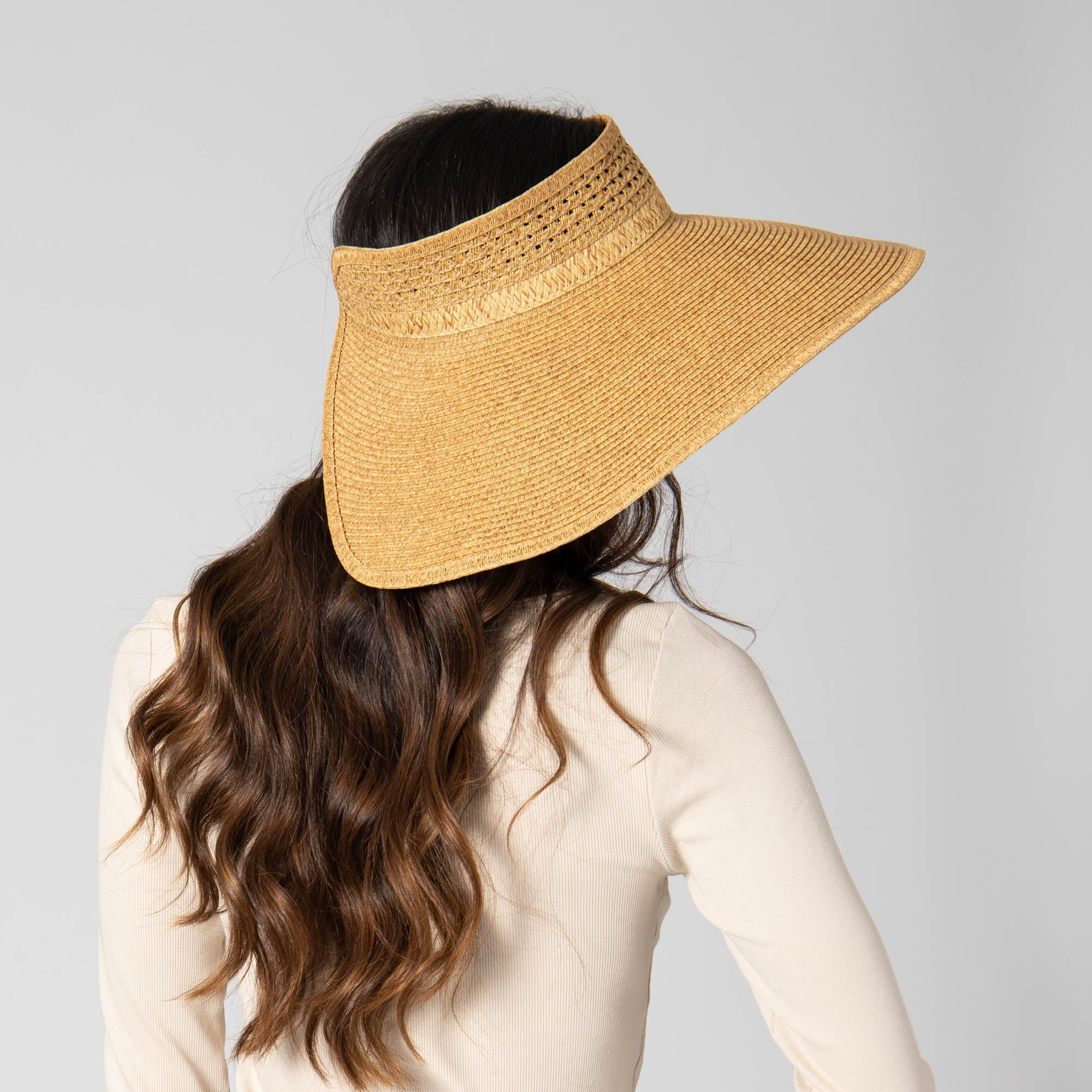Everyday Full Coverage - Wide Brim Roll Up Visor 11 Everyday Full Coverage - Wide Brim Roll Up Visor
