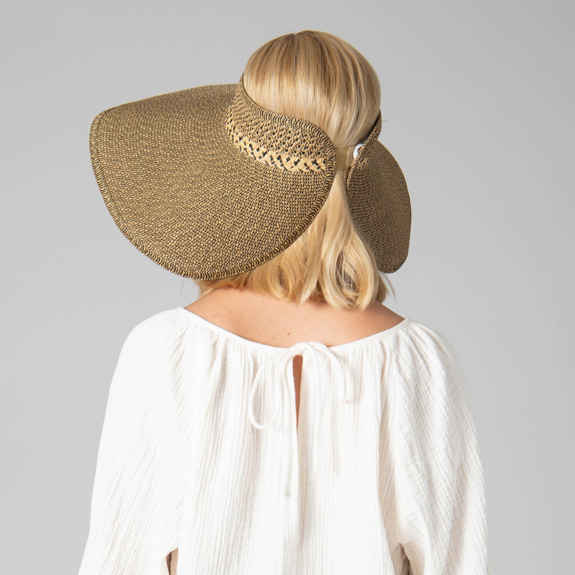 Everyday Full Coverage - Wide Brim Roll Up Visor 22 Everyday Full Coverage - Wide Brim Roll Up Visor