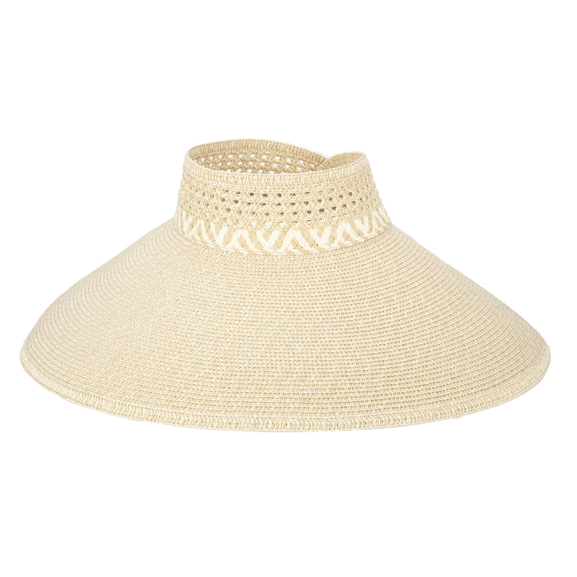 Everyday Full Coverage - Wide Brim Roll Up Visor 25 Everyday Full Coverage - Wide Brim Roll Up Visor