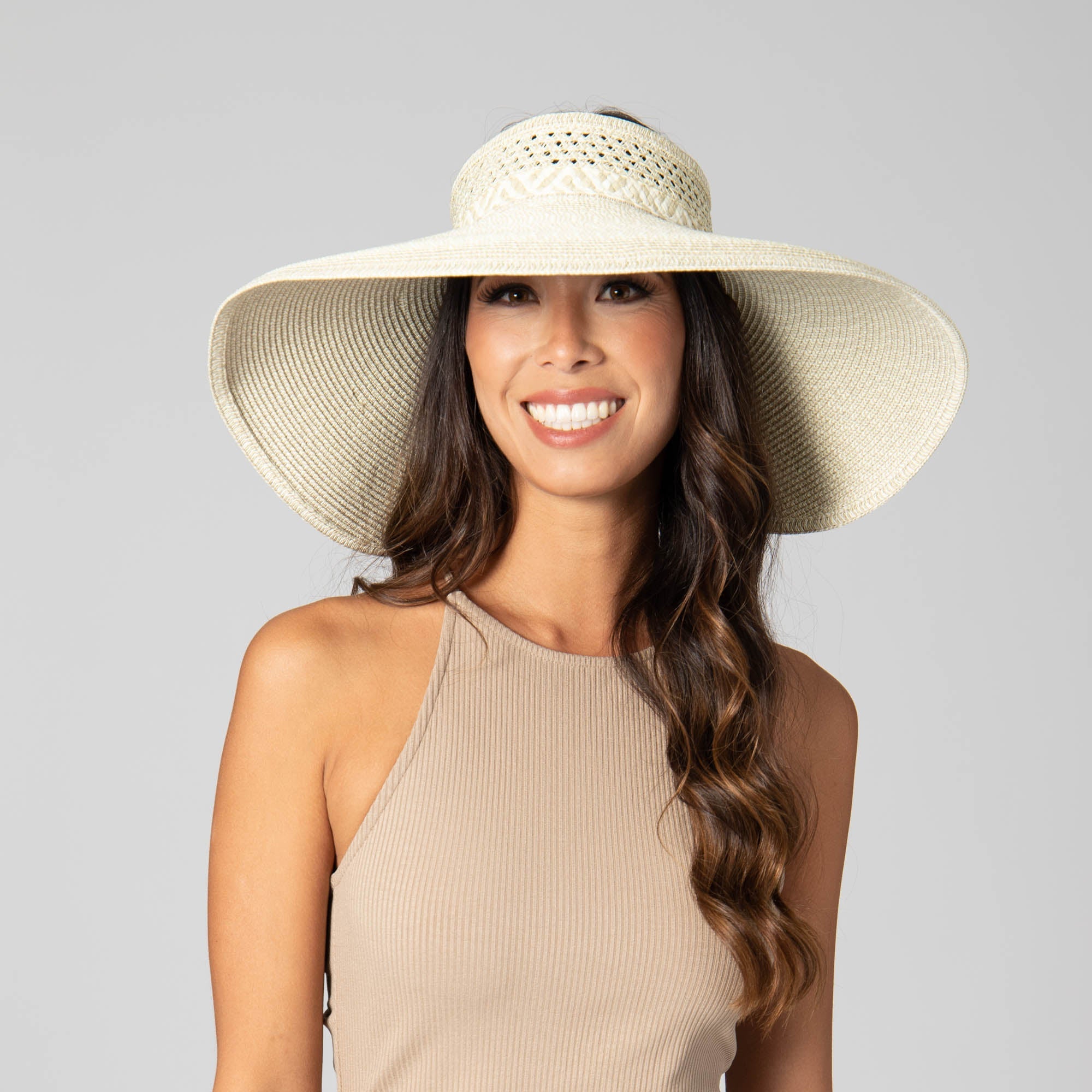 Everyday Full Coverage - Wide Brim Roll Up Visor 26 Everyday Full Coverage - Wide Brim Roll Up Visor