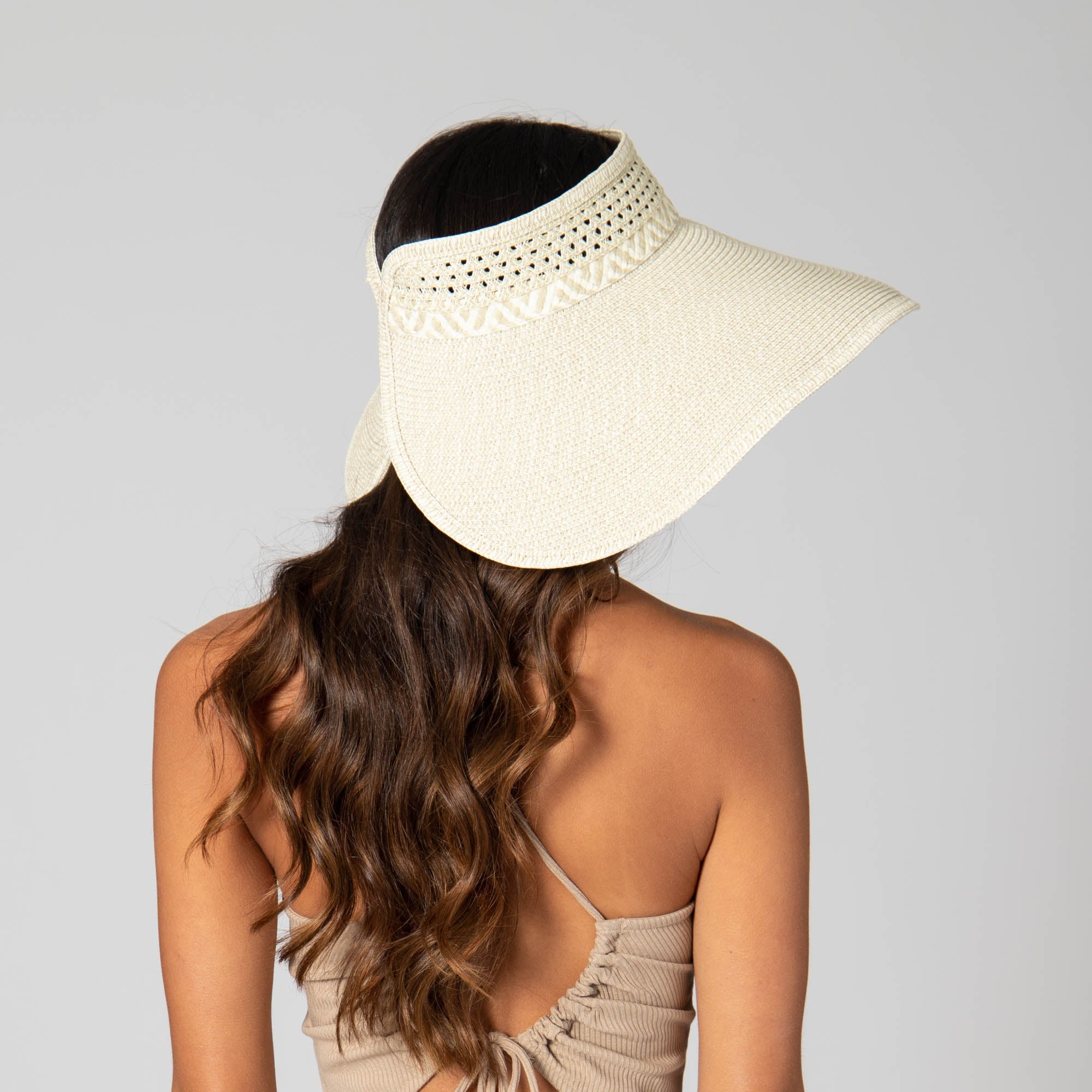 Everyday Full Coverage - Wide Brim Roll Up Visor 29 Everyday Full Coverage - Wide Brim Roll Up Visor