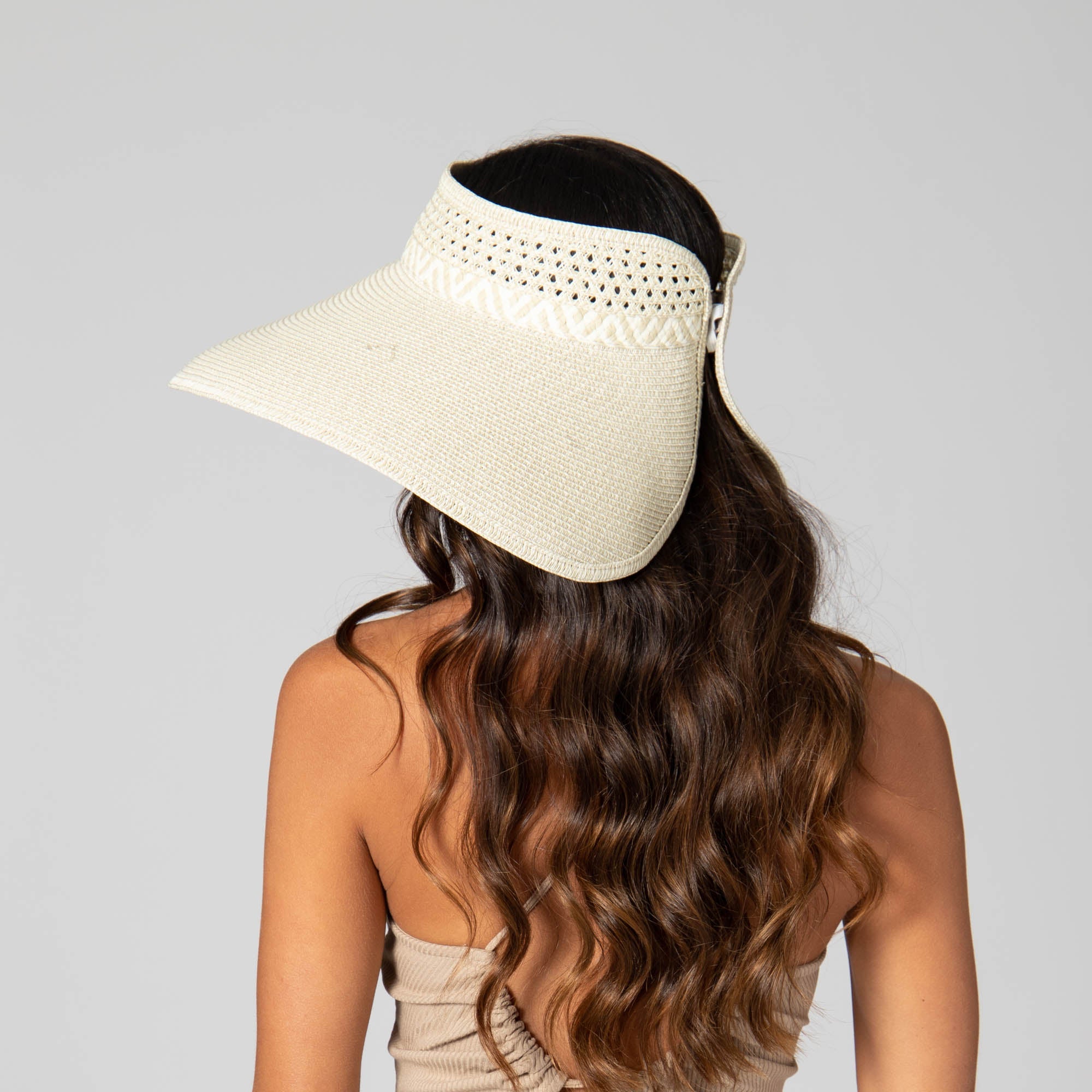 Everyday Full Coverage - Wide Brim Roll Up Visor 30 Everyday Full Coverage - Wide Brim Roll Up Visor