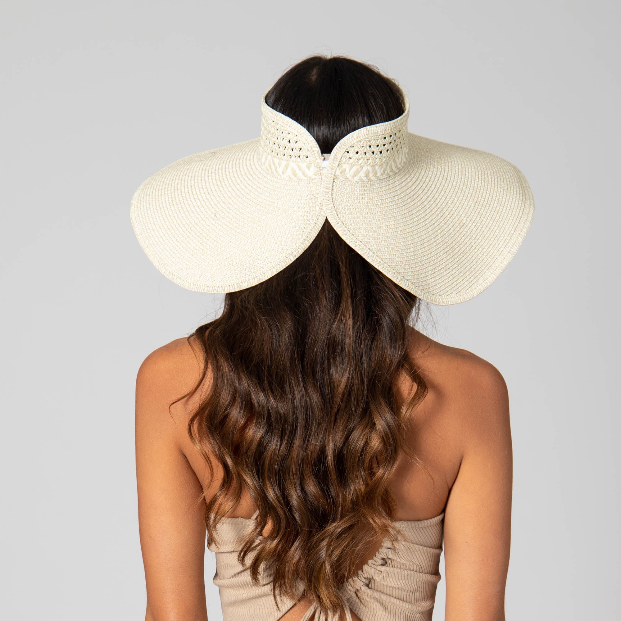 Everyday Full Coverage - Wide Brim Roll Up Visor 31 Everyday Full Coverage - Wide Brim Roll Up Visor