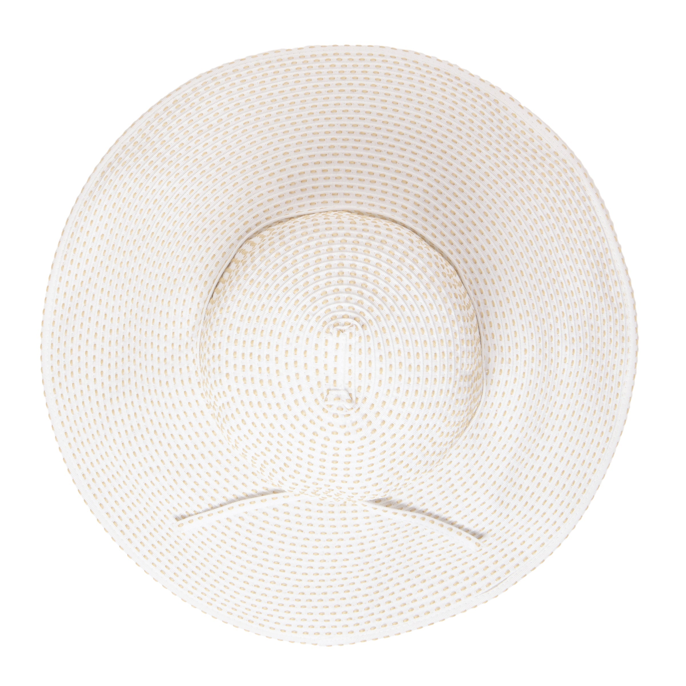 Women's Ribbon Braid Hat with Ticking 26 Women's Ribbon Braid Hat with Ticking