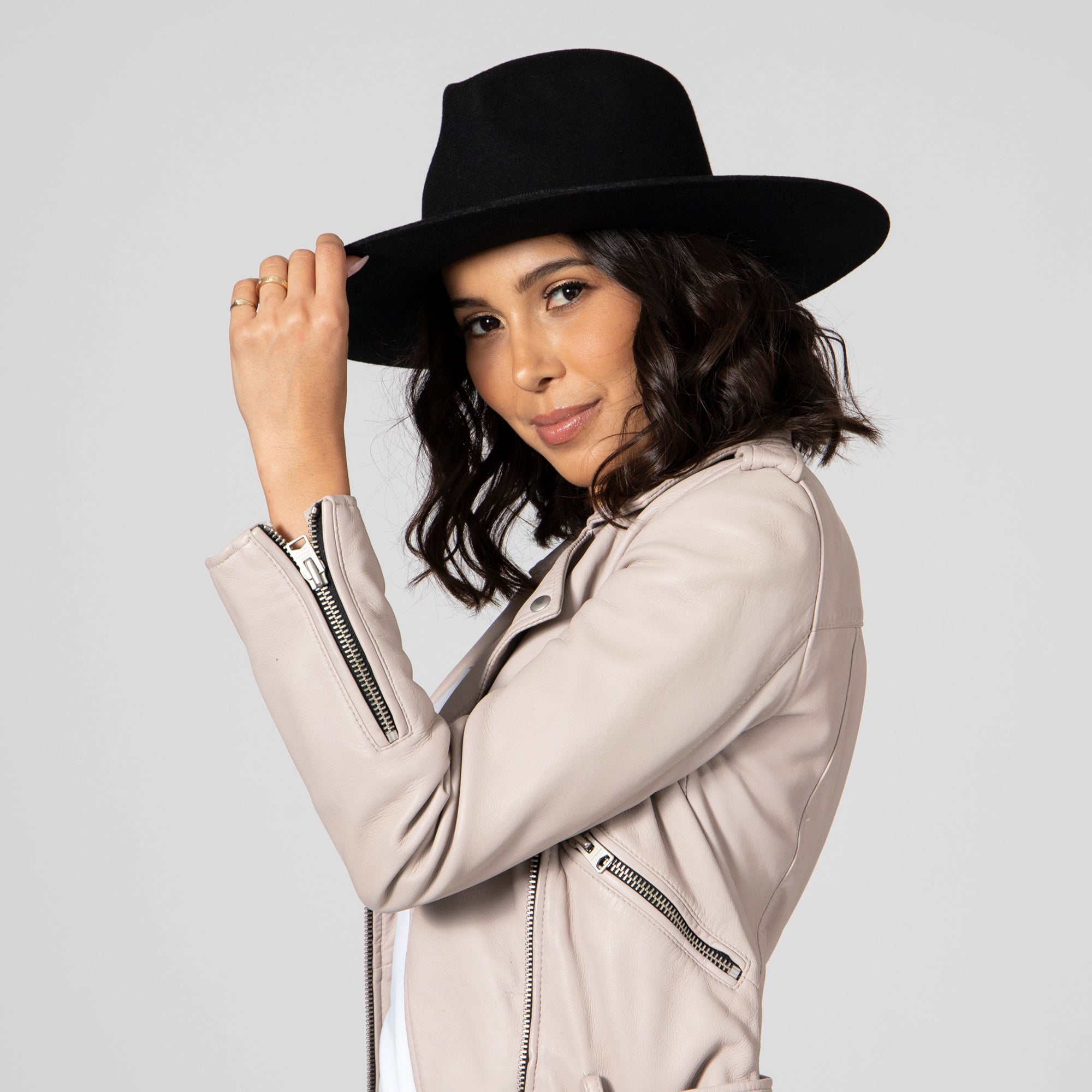 The Julian - Wool Felt Stiff Brim Fedora 12 The Julian - Wool Felt Stiff Brim Fedora