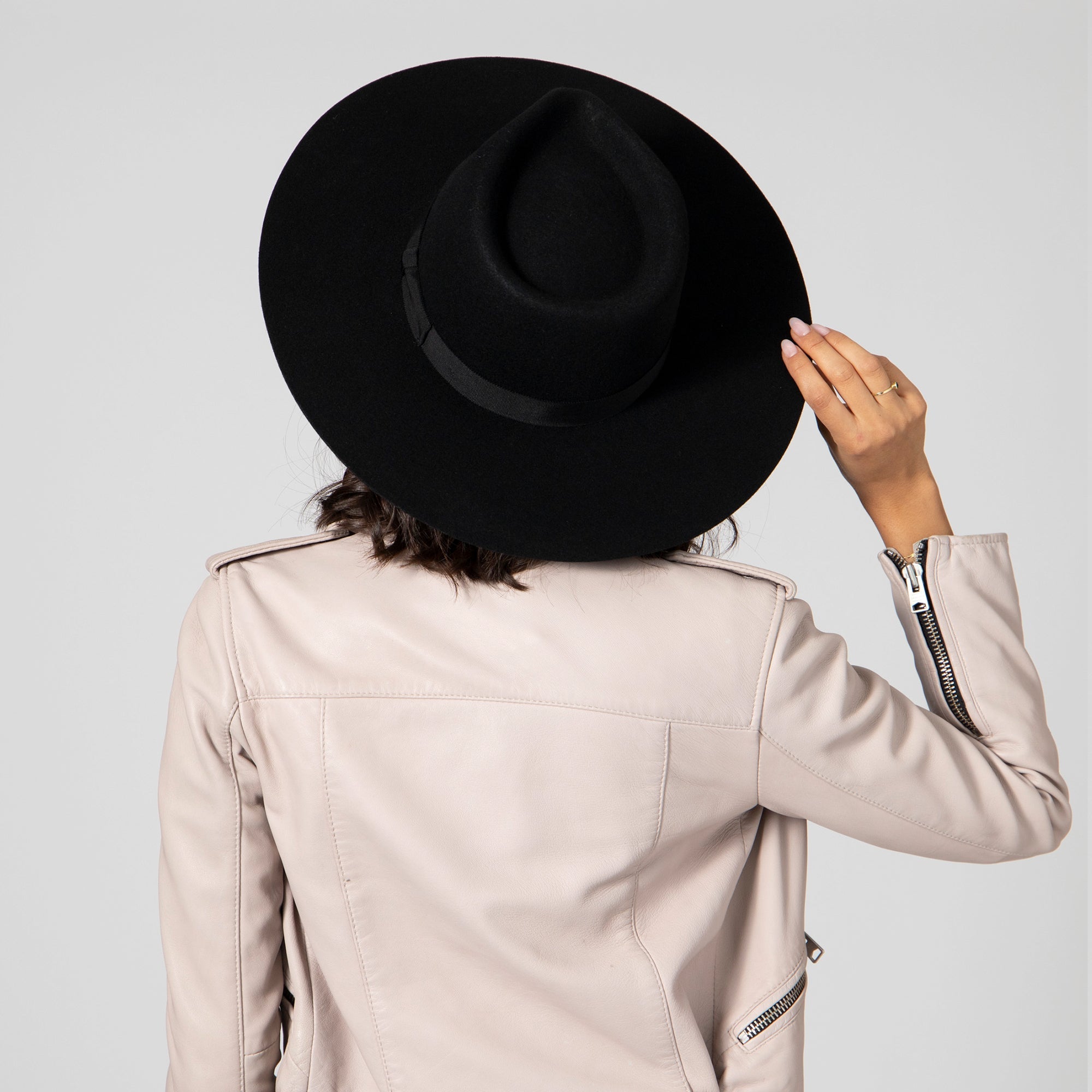 The Julian - Wool Felt Stiff Brim Fedora 13 The Julian - Wool Felt Stiff Brim Fedora