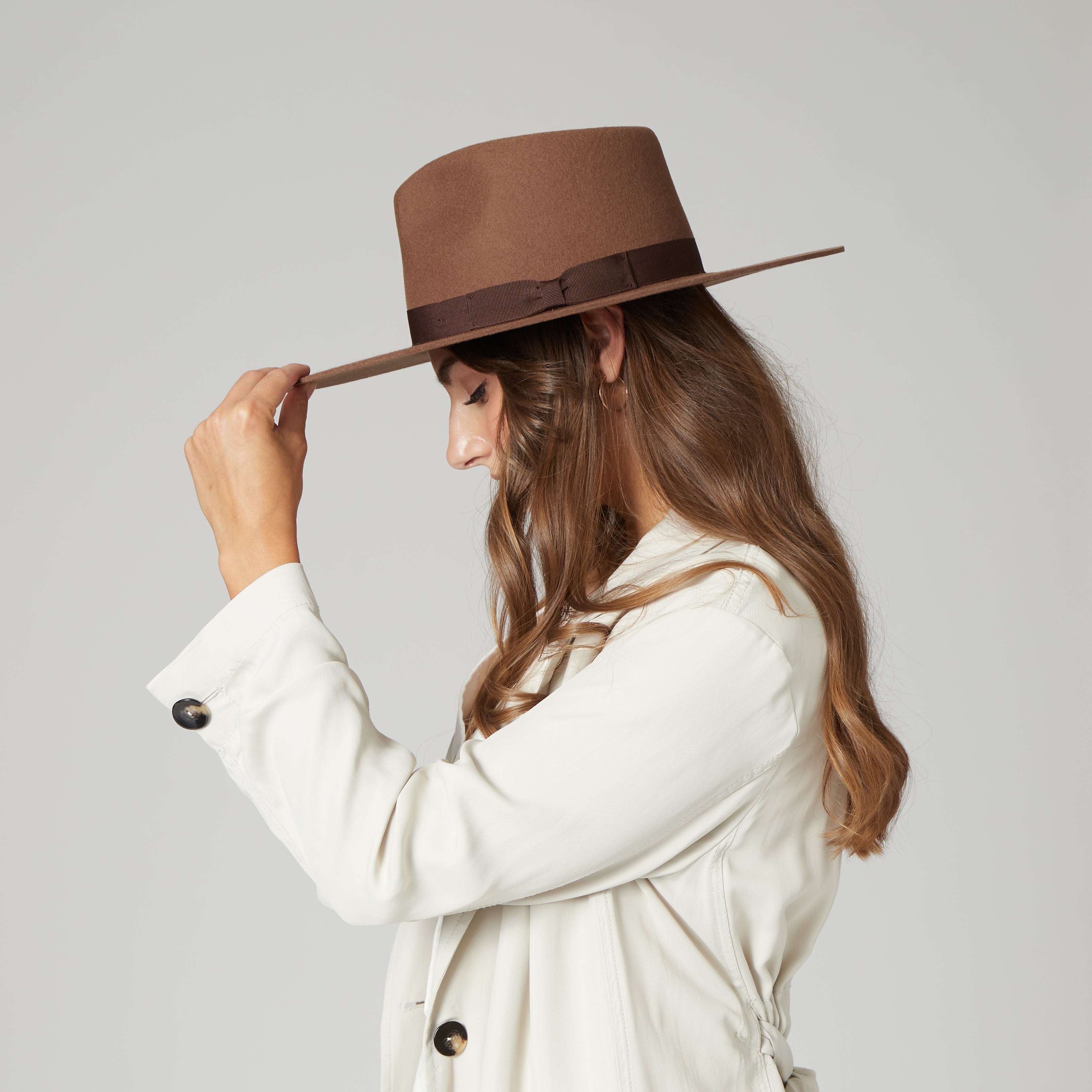 The Julian - Wool Felt Stiff Brim Fedora 21 The Julian - Wool Felt Stiff Brim Fedora