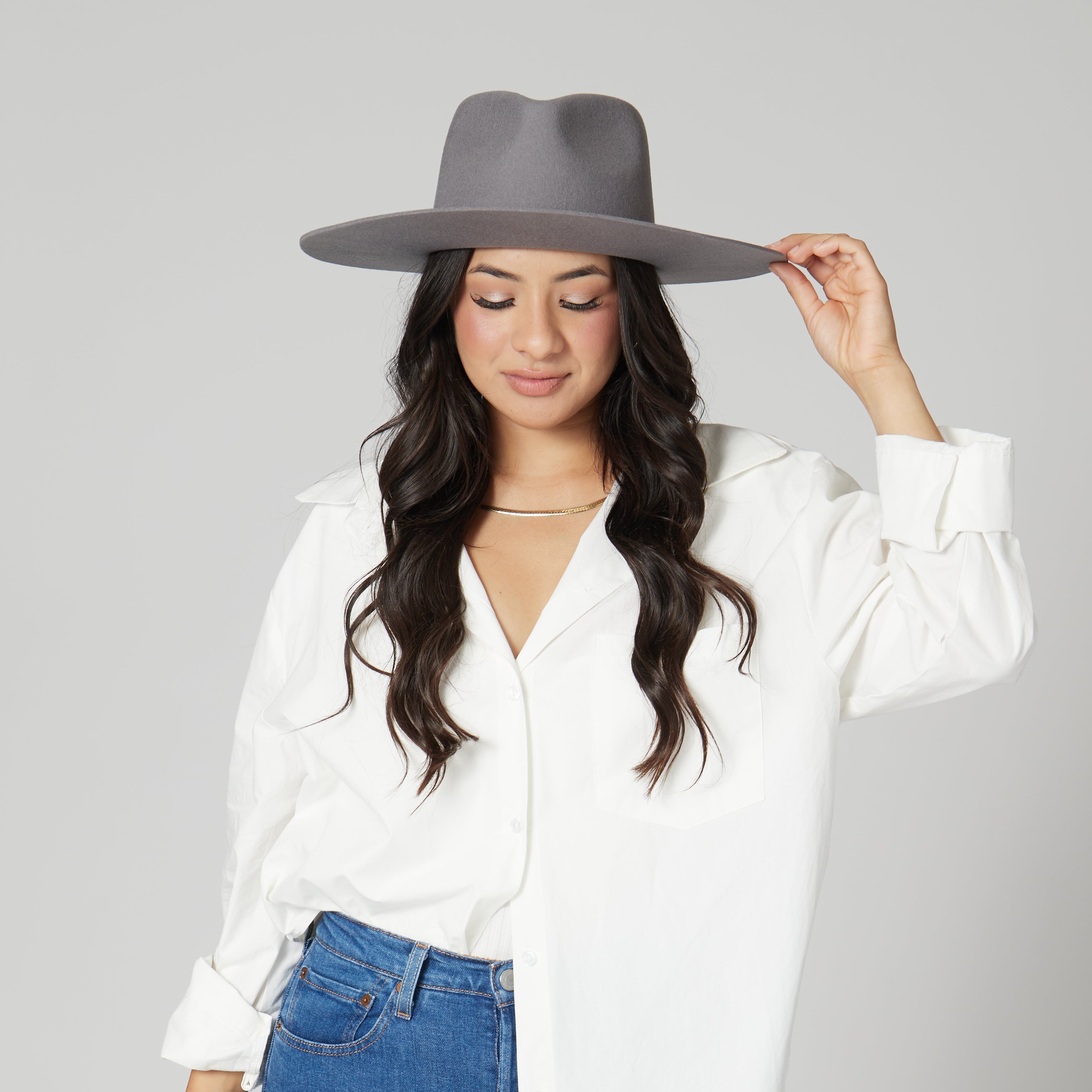 The Julian - Wool Felt Stiff Brim Fedora 25 The Julian - Wool Felt Stiff Brim Fedora