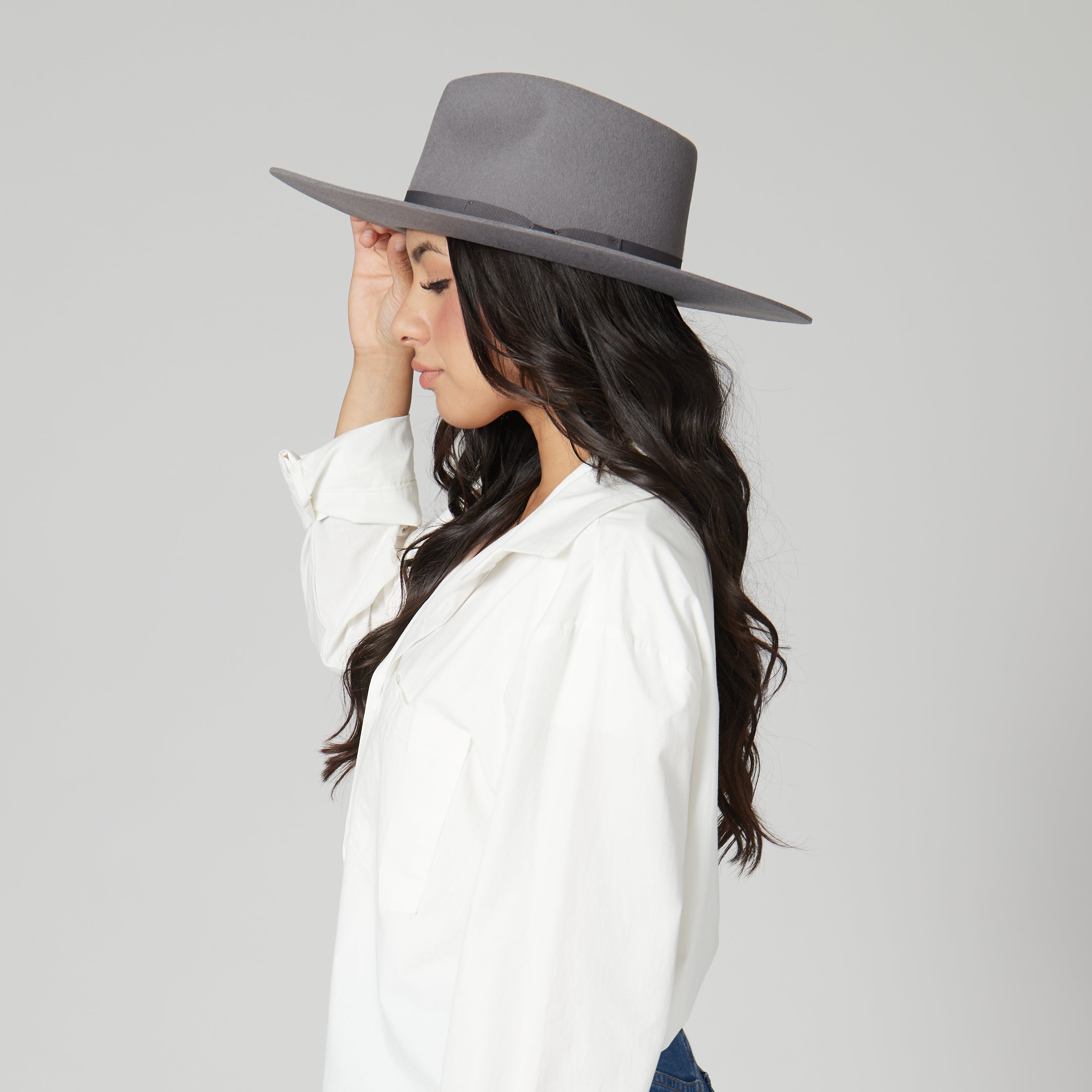 The Julian - Wool Felt Stiff Brim Fedora 28 The Julian - Wool Felt Stiff Brim Fedora