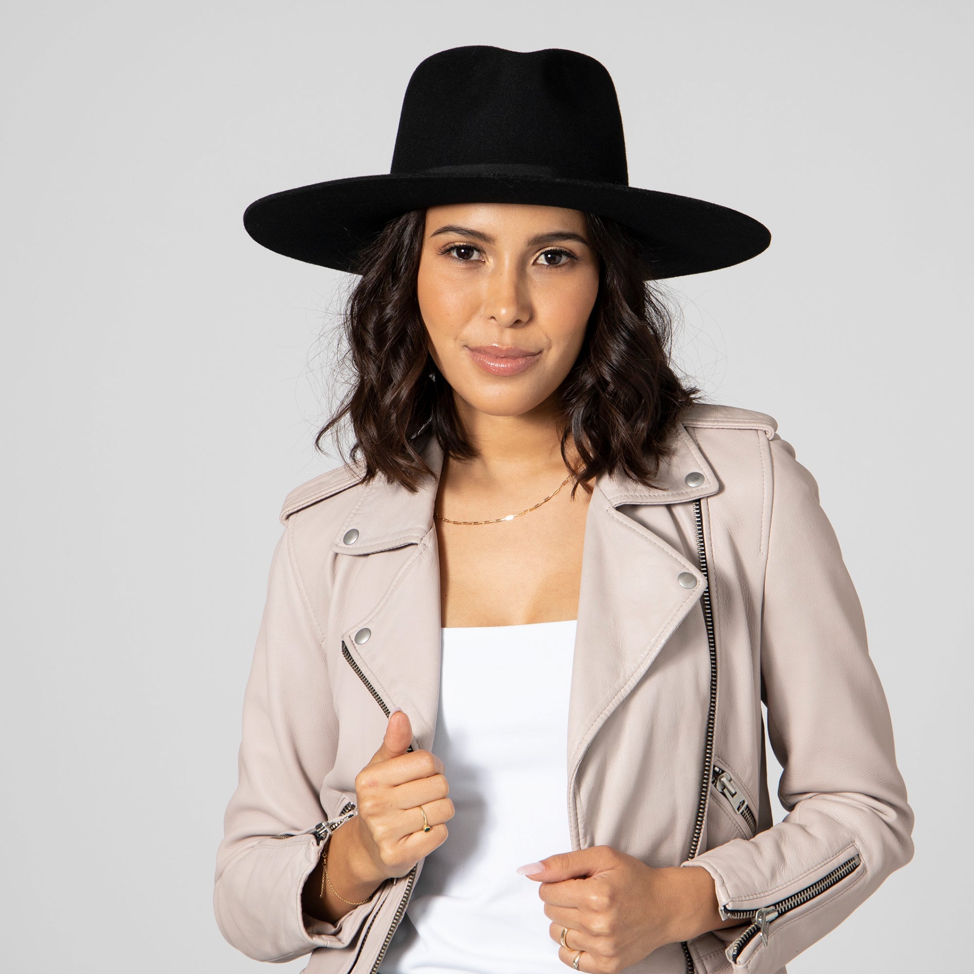 The Julian - Wool Felt Stiff Brim Fedora 10 The Julian - Wool Felt Stiff Brim Fedora