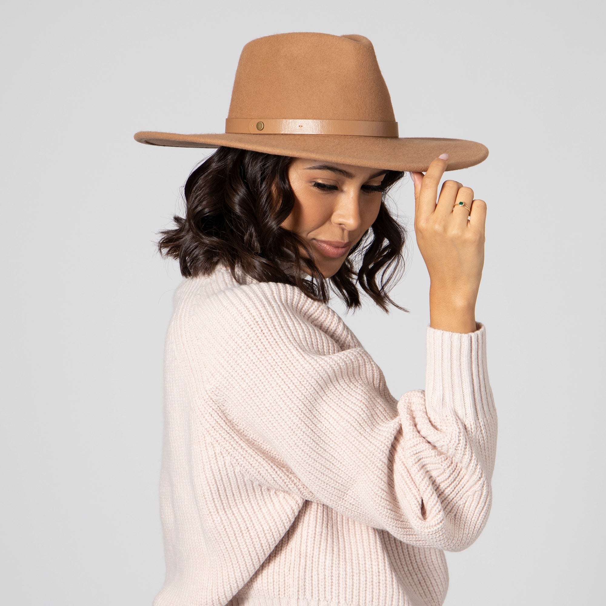 The Ramona - Women's Wool Felt Fedora 3 The Ramona - Women's Wool Felt Fedora