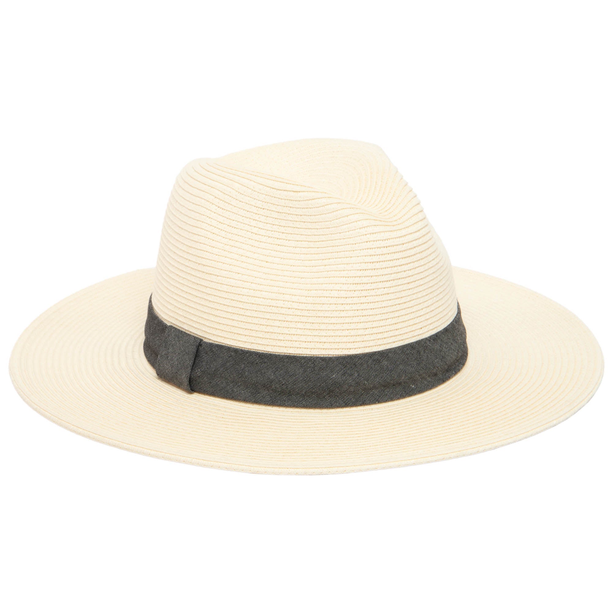 Out of Office - Ultrabraid Fedora With Chambray Band (UBM4457)