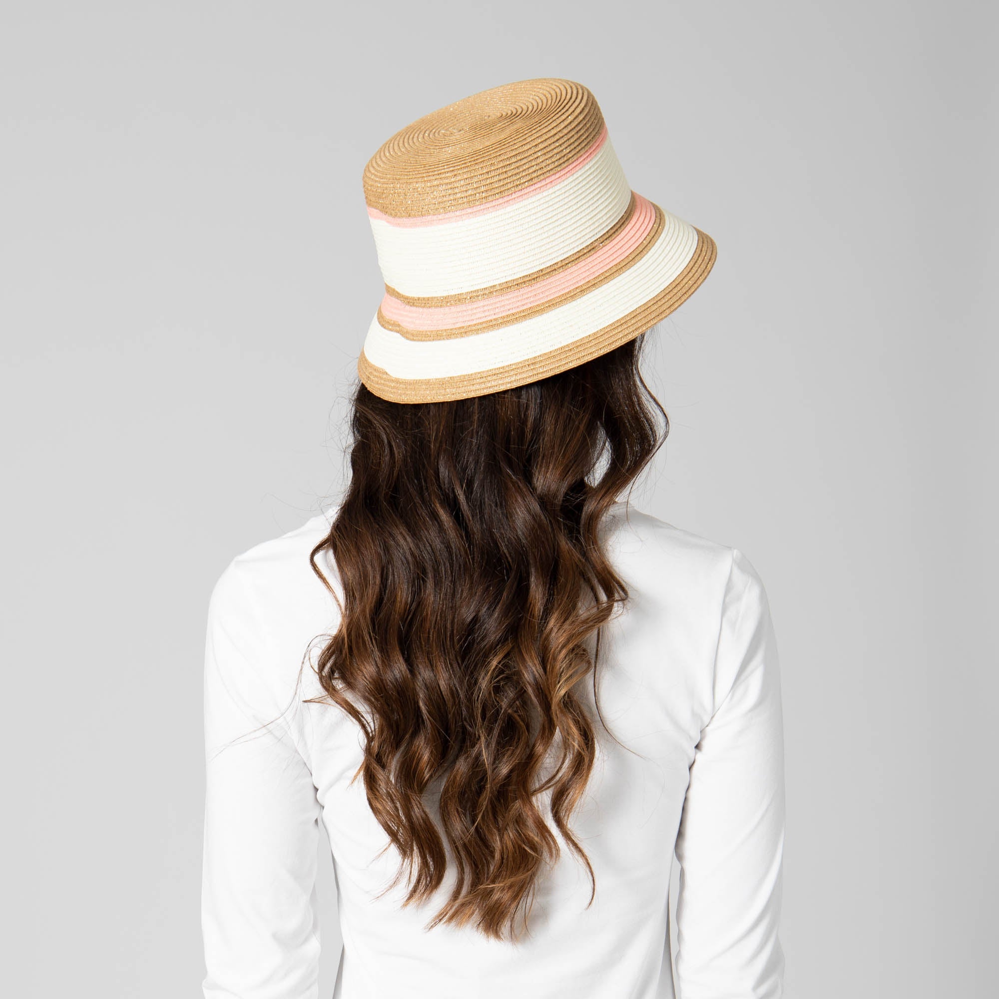 Las Palmas Bucket - Ultrabraid Striped Bucket Hat 20 Las Palmas Bucket - Ultrabraid Striped Bucket Hat