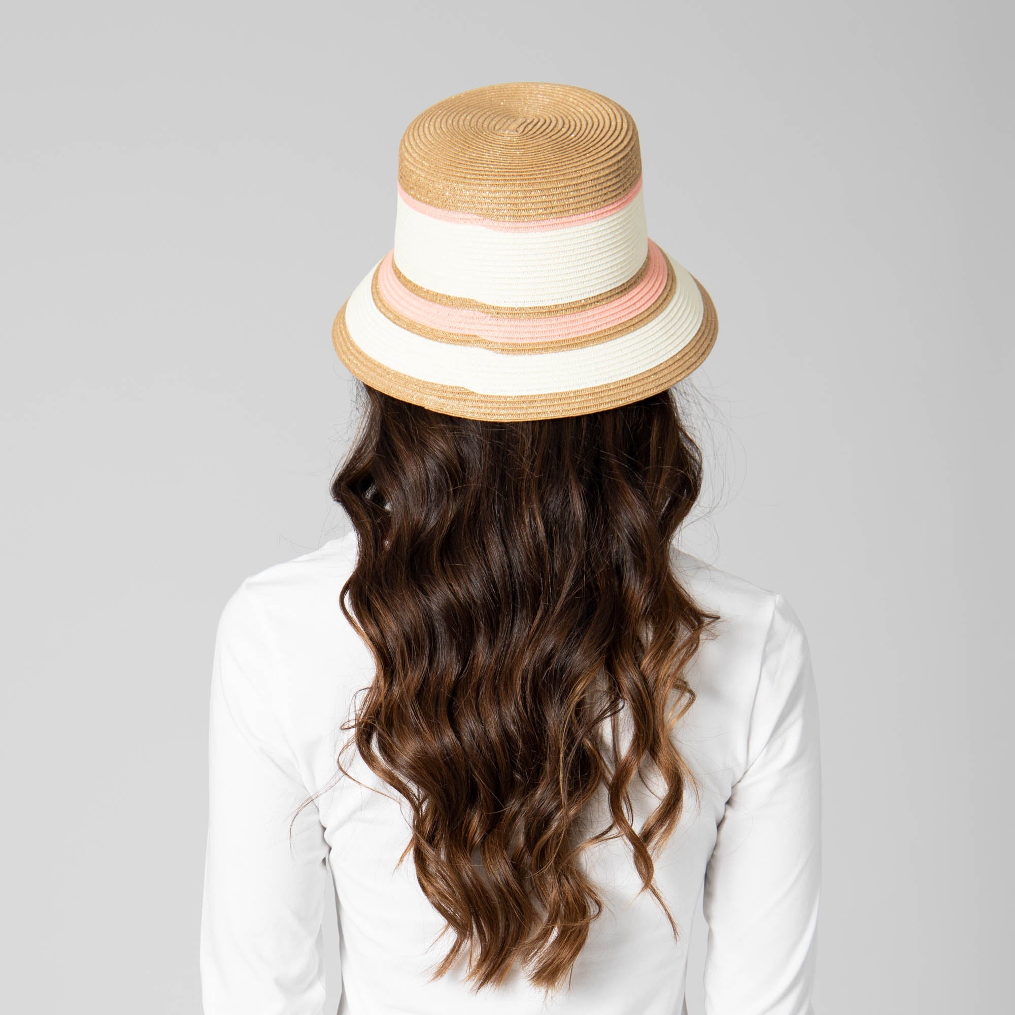 Las Palmas Bucket - Ultrabraid Striped Bucket Hat 22 Las Palmas Bucket - Ultrabraid Striped Bucket Hat