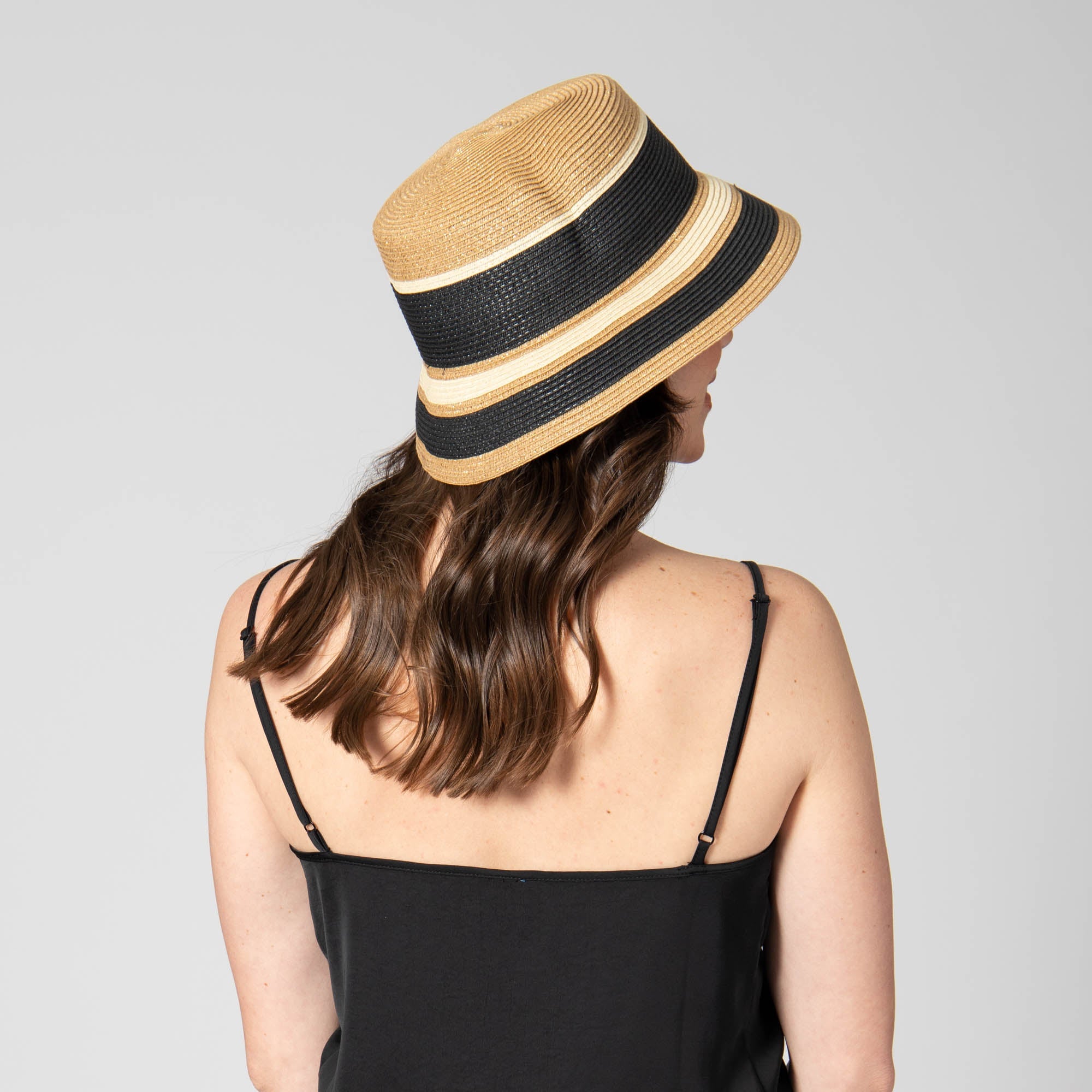 Las Palmas Bucket - Ultrabraid Striped Bucket Hat 9 Las Palmas Bucket - Ultrabraid Striped Bucket Hat