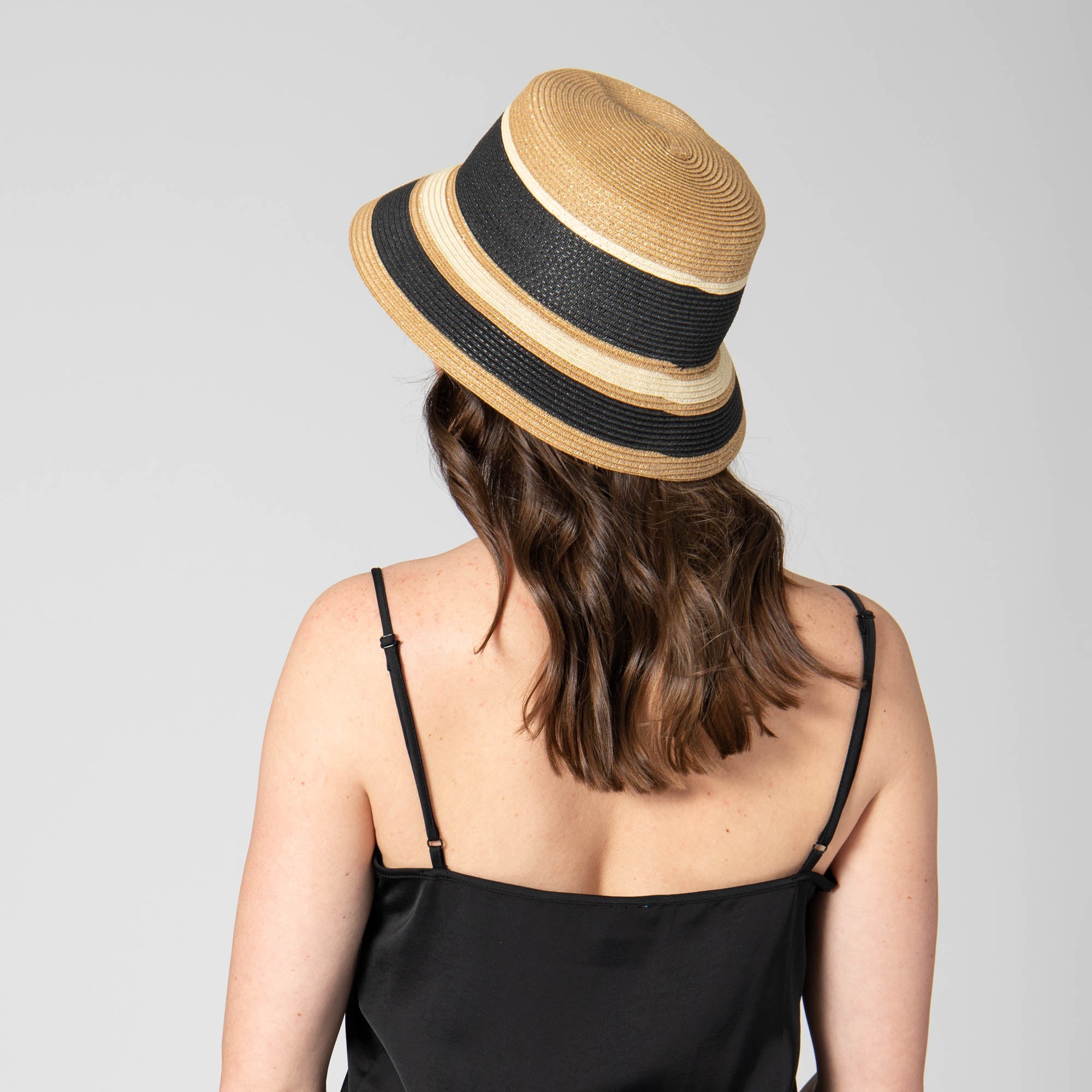 Las Palmas Bucket - Ultrabraid Striped Bucket Hat 10 Las Palmas Bucket - Ultrabraid Striped Bucket Hat
