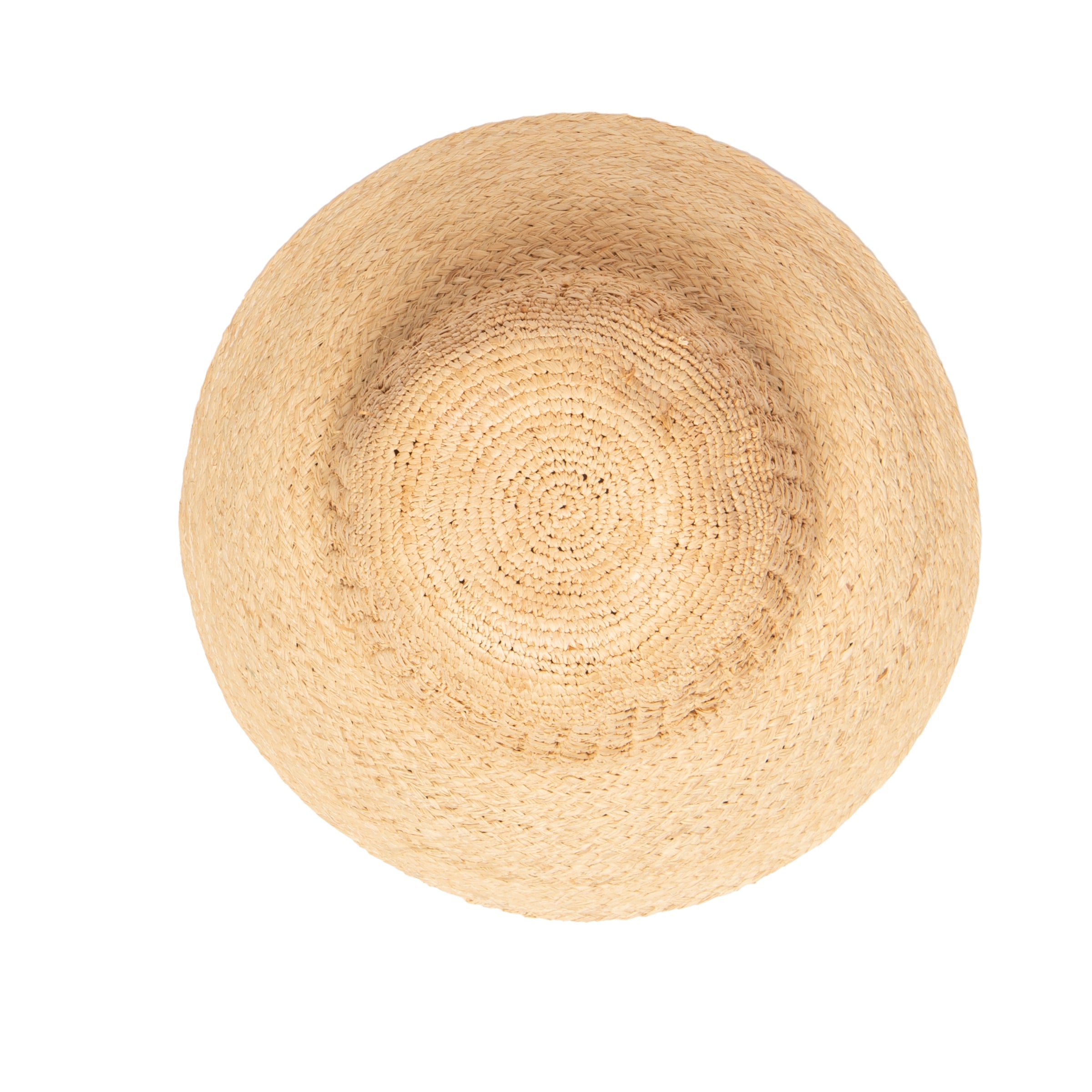 Women's Raffia Sun Hat with Hand Crochet Ventilated Crown 7 Women's Raffia Sun Hat with Hand Crochet Ventilated Crown
