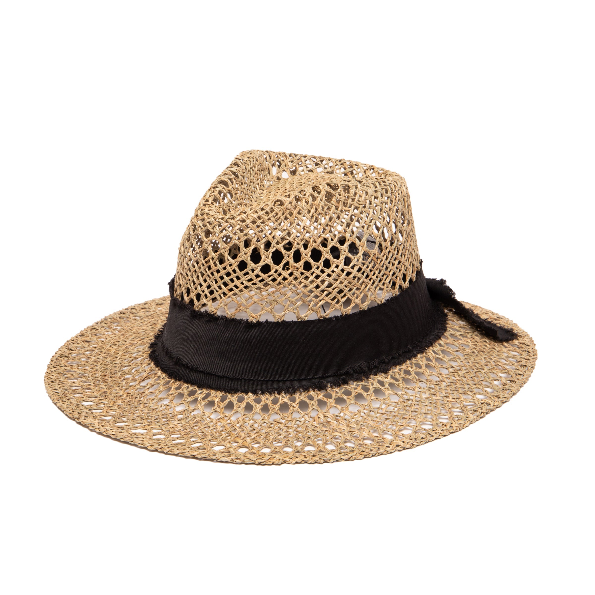 By The Sea Open Weave Fedora