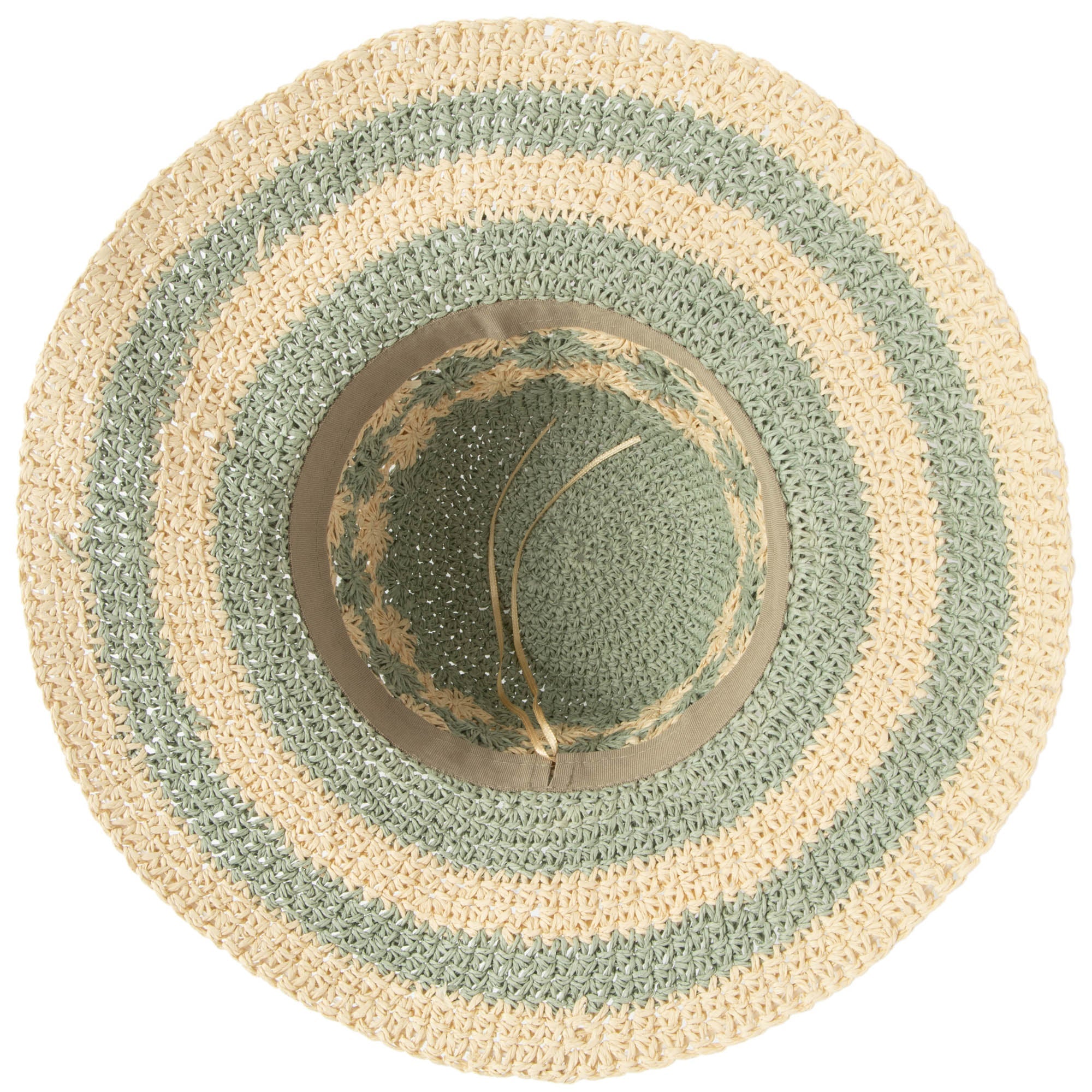 Women's Striped & Floral Crochet Bucket Hat 18 Women's Striped & Floral Crochet Bucket Hat