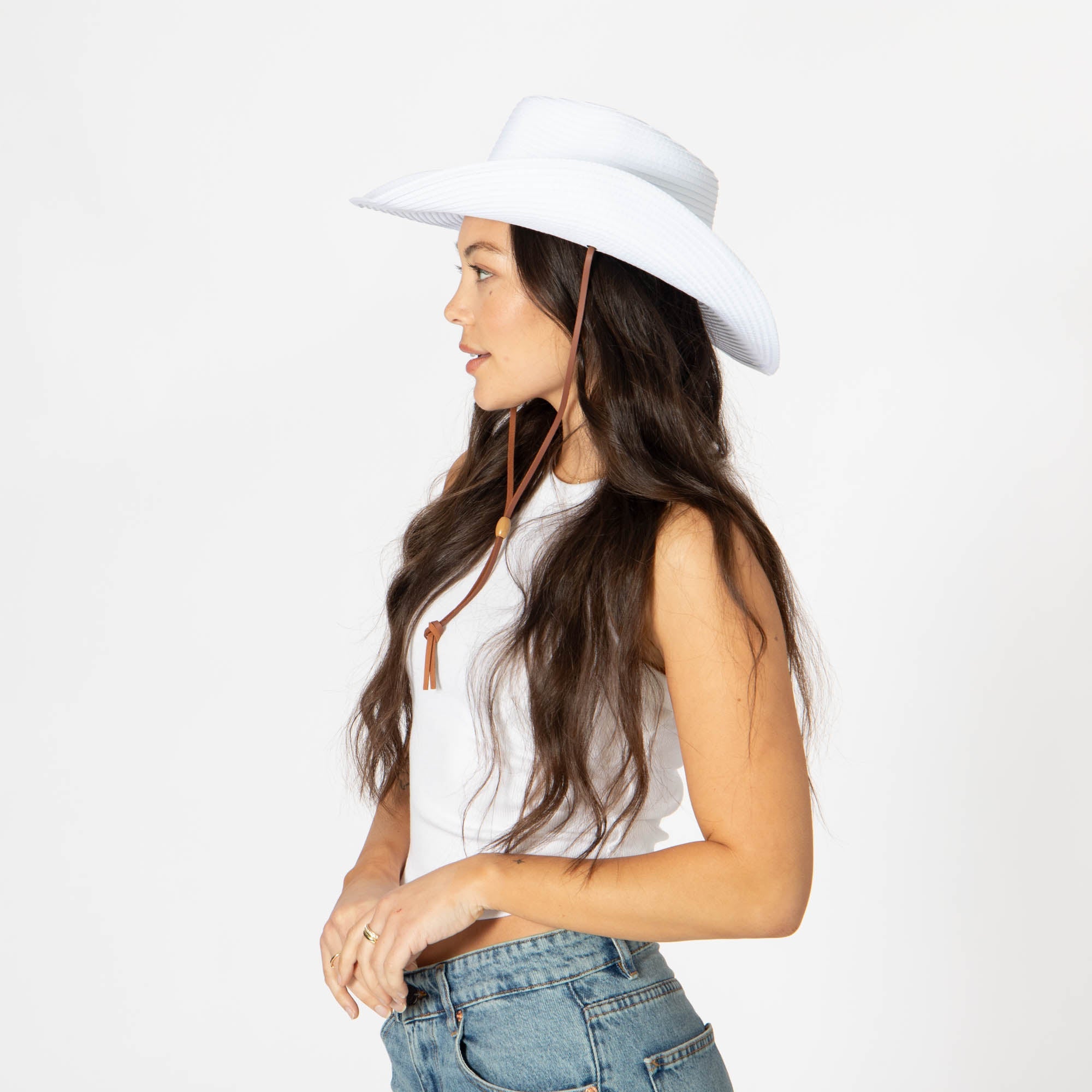 Sadie - Women's Cowboy with Adjustable Chin Cord 16 Sadie - Women's Cowboy with Adjustable Chin Cord