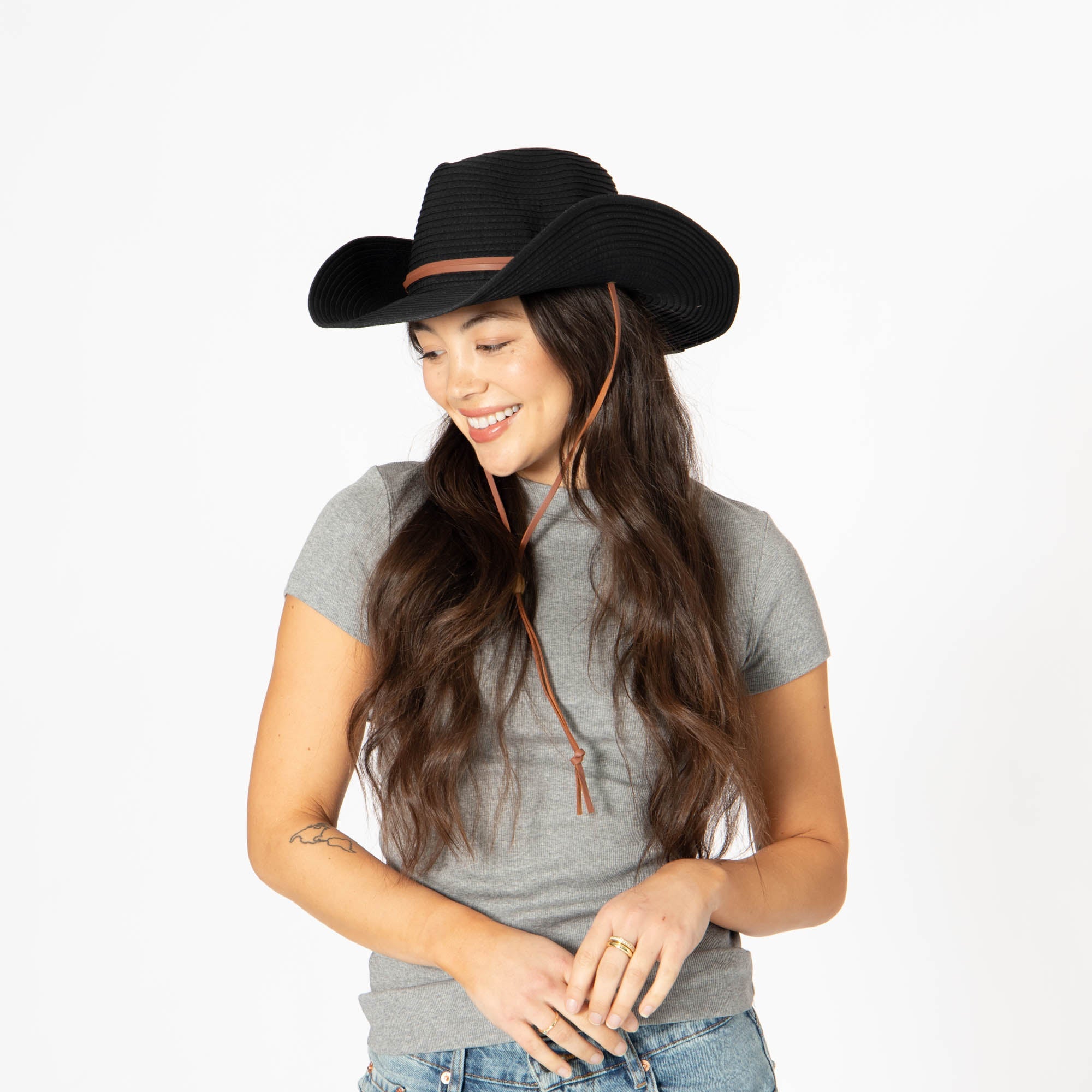 Sadie - Women's Cowboy with Adjustable Chin Cord 7 Sadie - Women's Cowboy with Adjustable Chin Cord