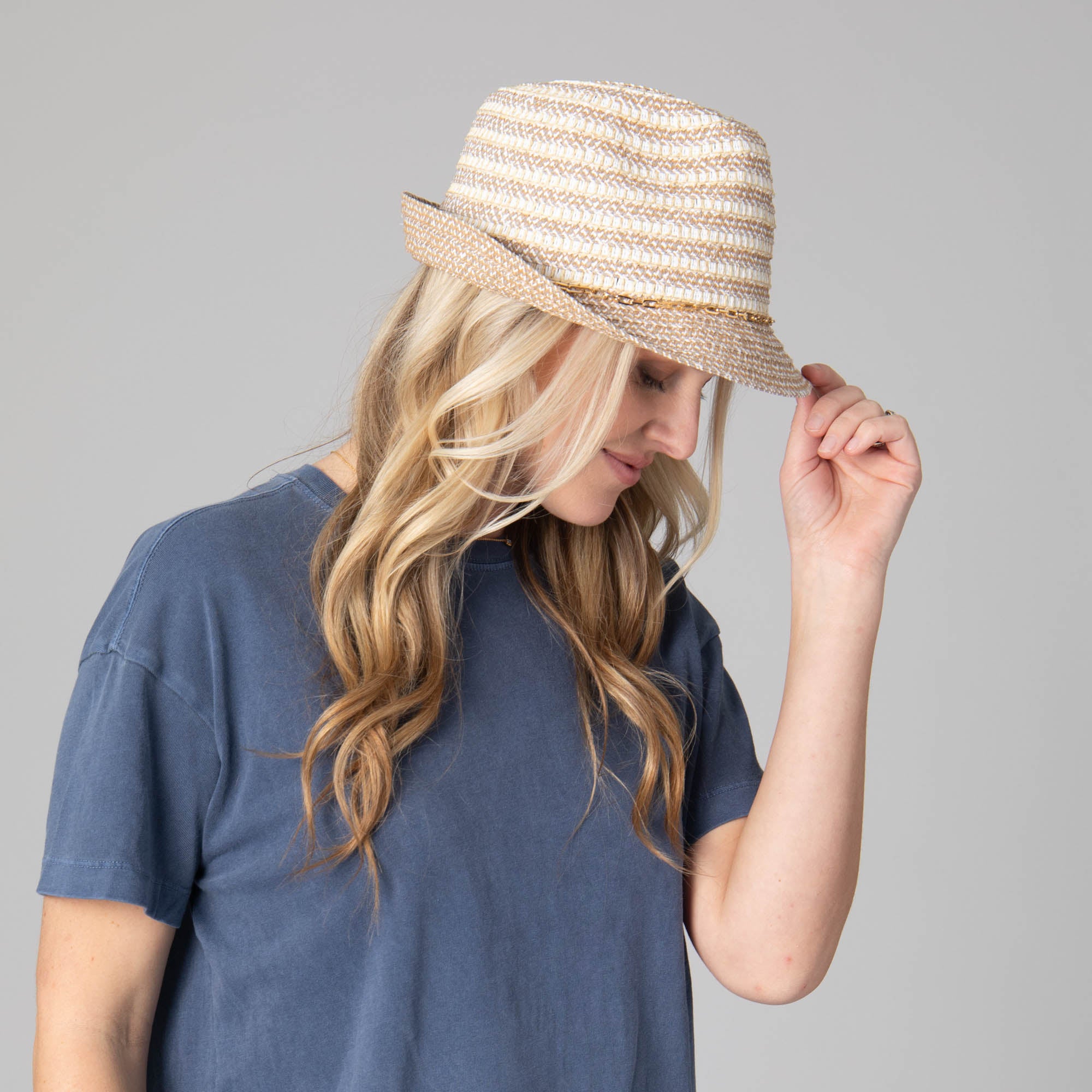 Cordelia Women's Stingy Brim Fedora 4 Cordelia Women's Stingy Brim Fedora
