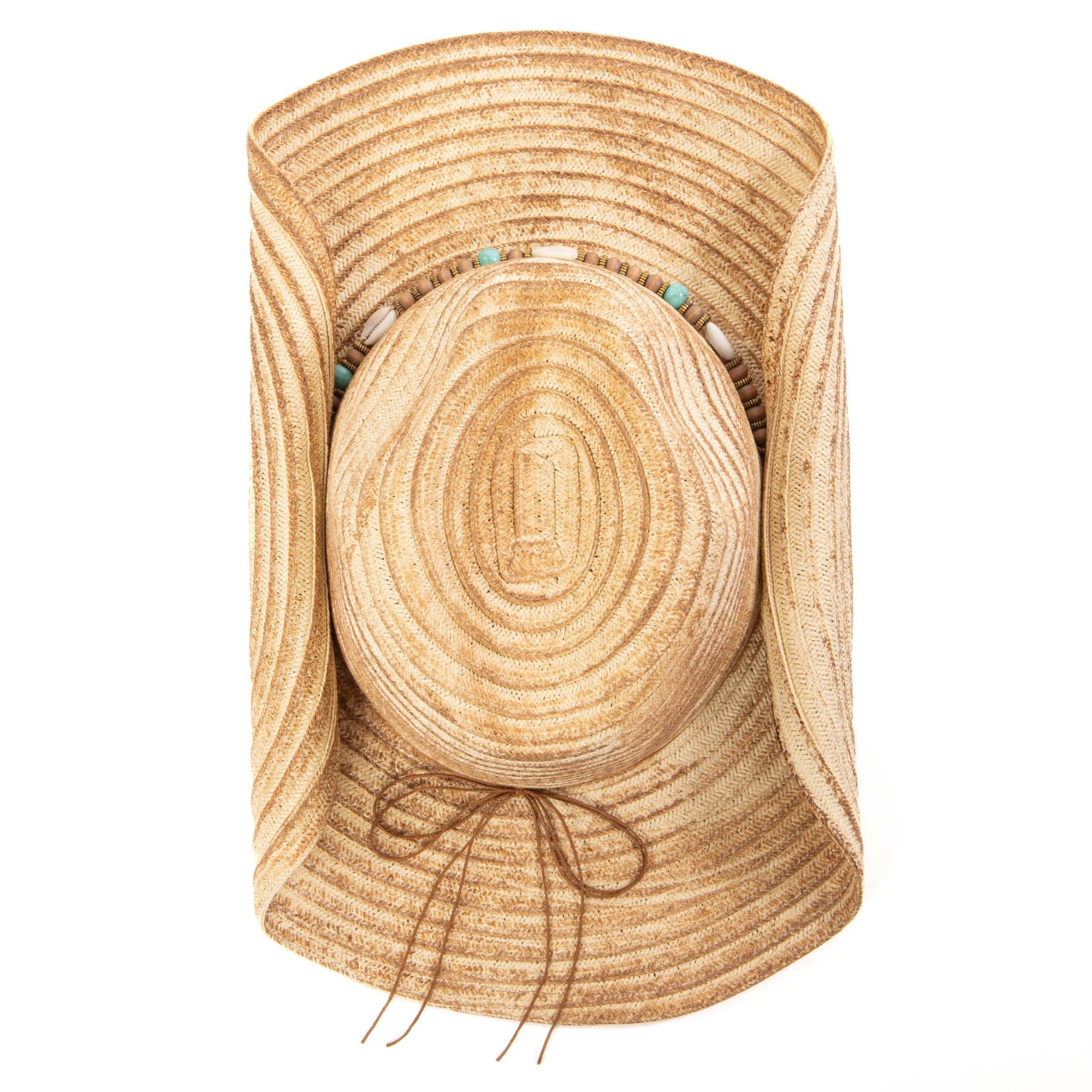 Elena - Cowboy with Rolled Wire Brim Edges 11 Elena - Cowboy with Rolled Wire Brim Edges