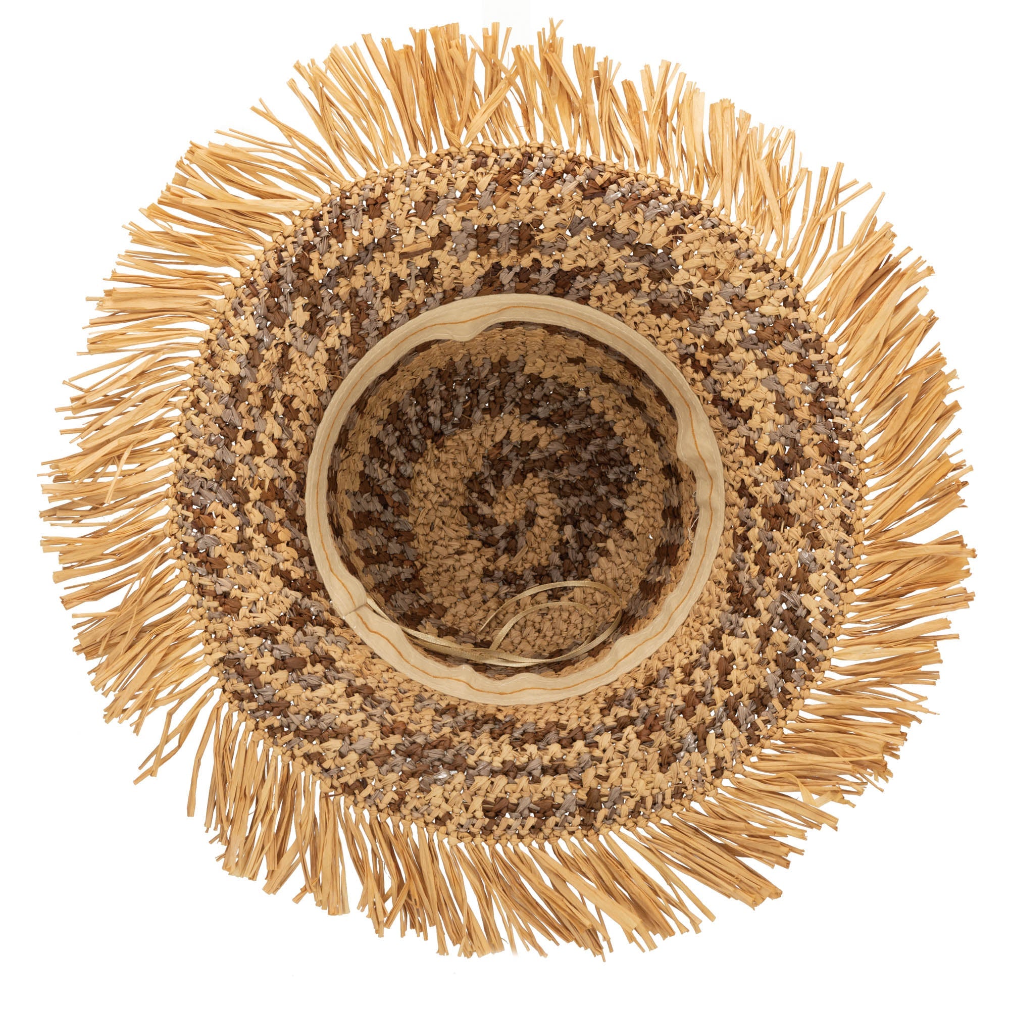 Waverly Women's Frayed Edge Bucket 8 Waverly Women's Frayed Edge Bucket